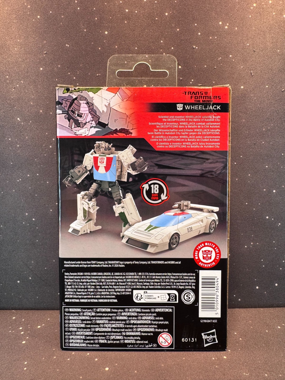 Transformers Studio Series 86 Deluxe Class The Movie Wheeljack Action Figure