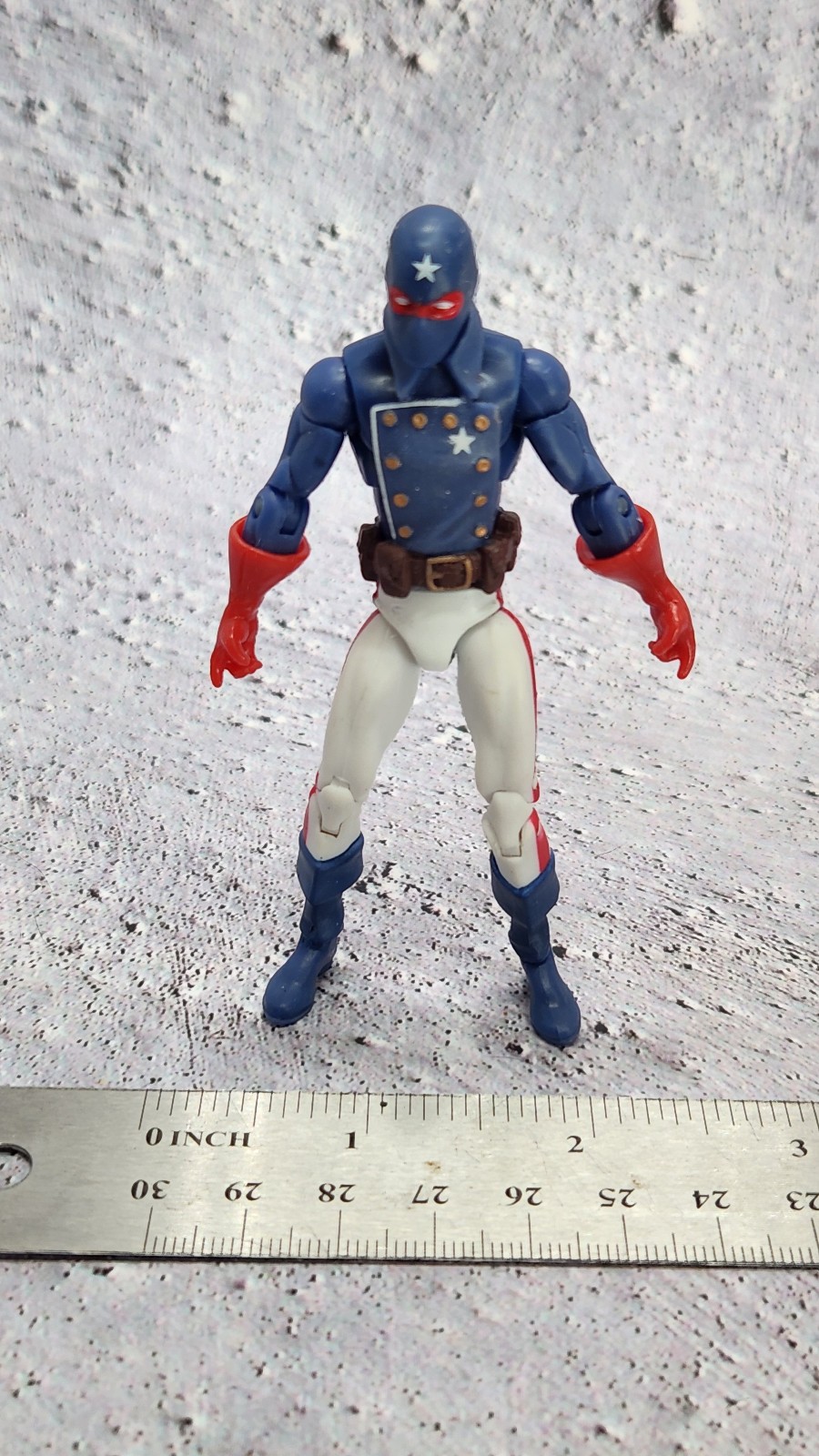 Marvel Universe MARVEL&rsquo;S PATRIOT 3.75&Prime; Action Figure #002 Series 4 2011 Hasbro