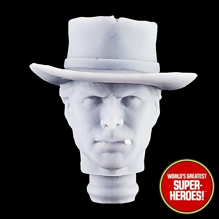 Mego Clint Eastwood Man With No Name Custom Head 3D Print For Western 8” Figure