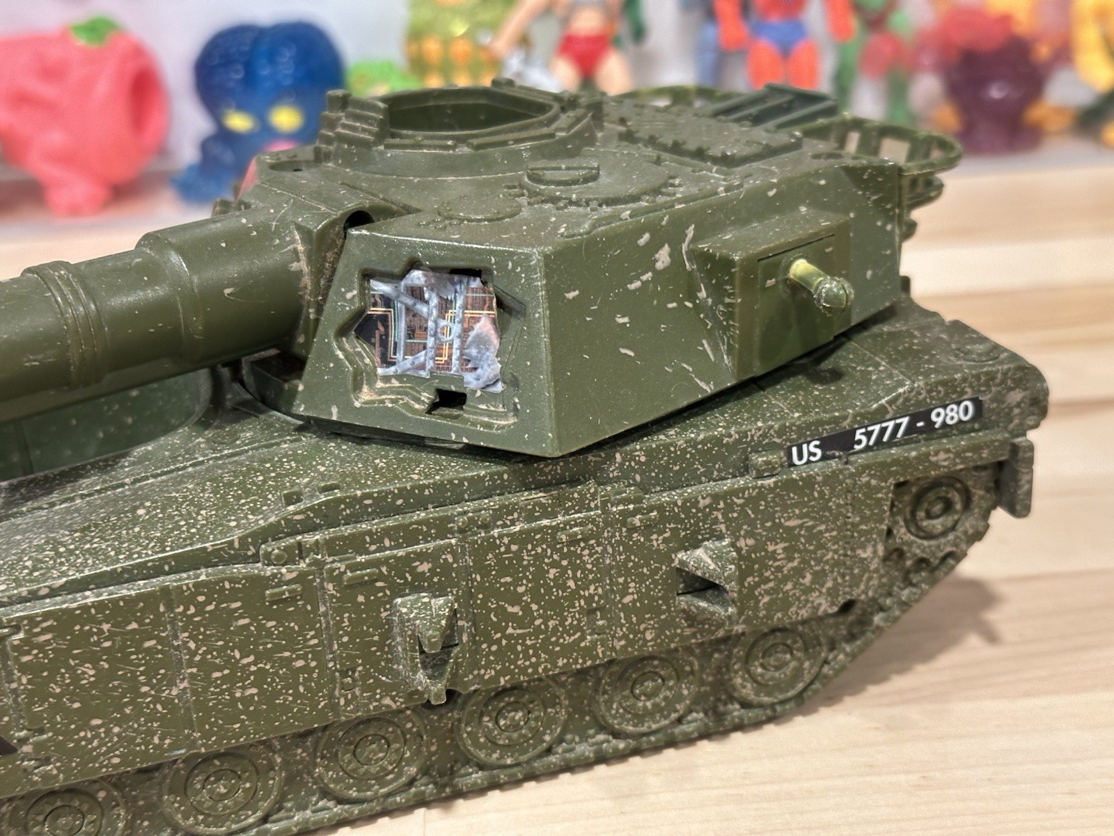 Godzilla Thunderblast Tank 1998 Trendmasters SEE PICS