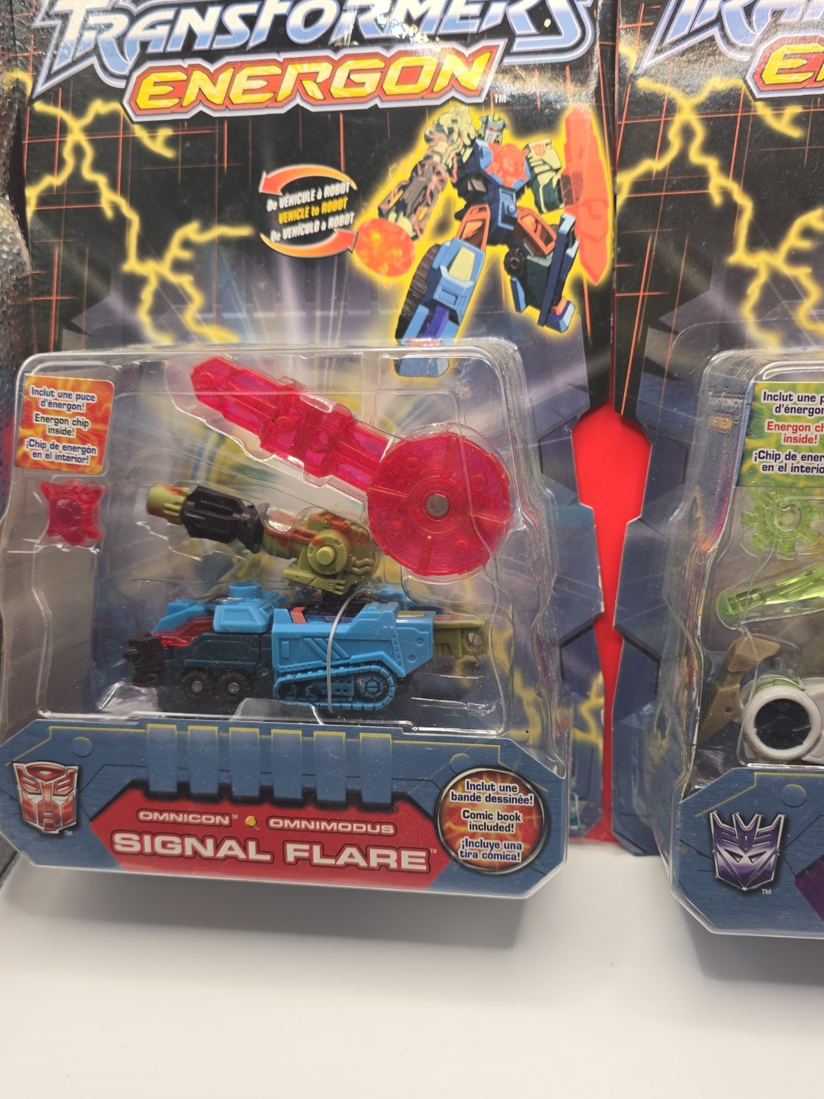 2002 Sealed New In Box 2 Pack Transformers Armada Signal Flare And Divebomb