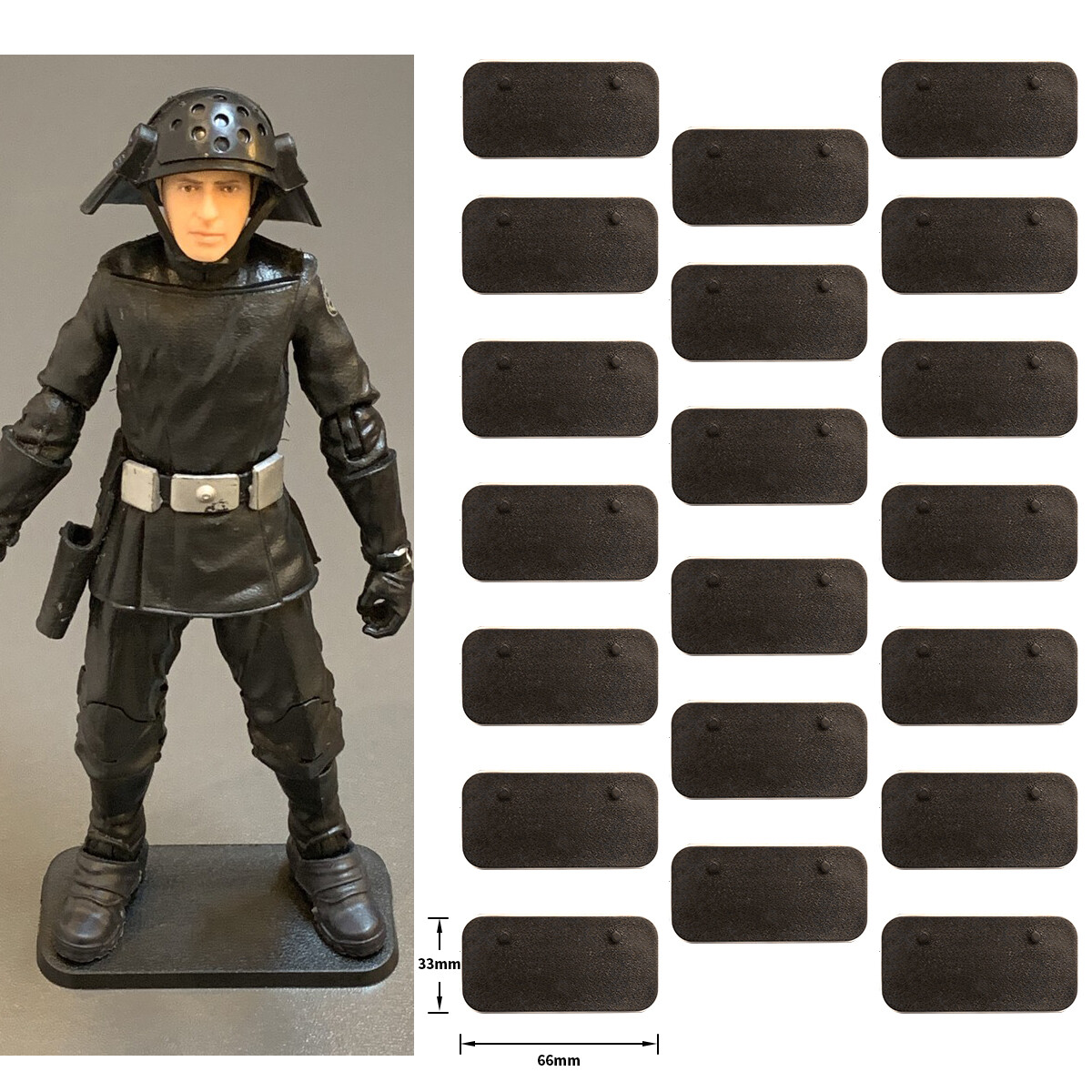 20 pcs Figure 66mm Stands Base Fits 6 » Marvel Star Wars GI JOE MOTU DC Figures