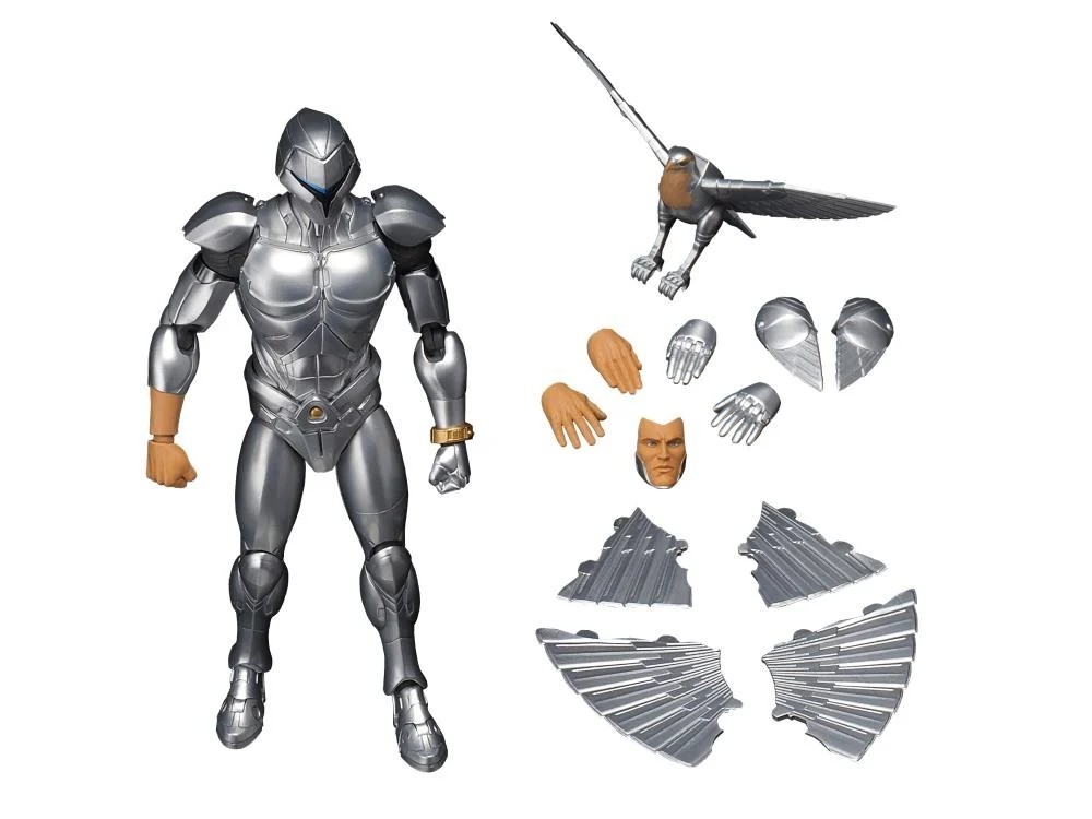 🇺🇸 SilverHawks MonStar with Quicksilver Set SH02 SH01 Ramen Toys By Super7