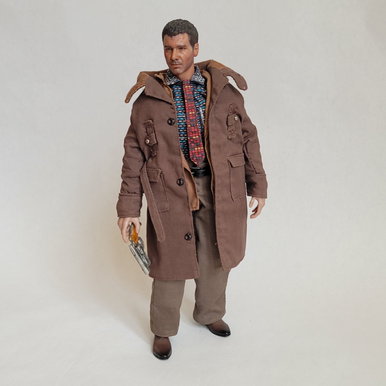 Deckard Blade Runner custom kitbash 12” 1/6 action figure Harrison Ford