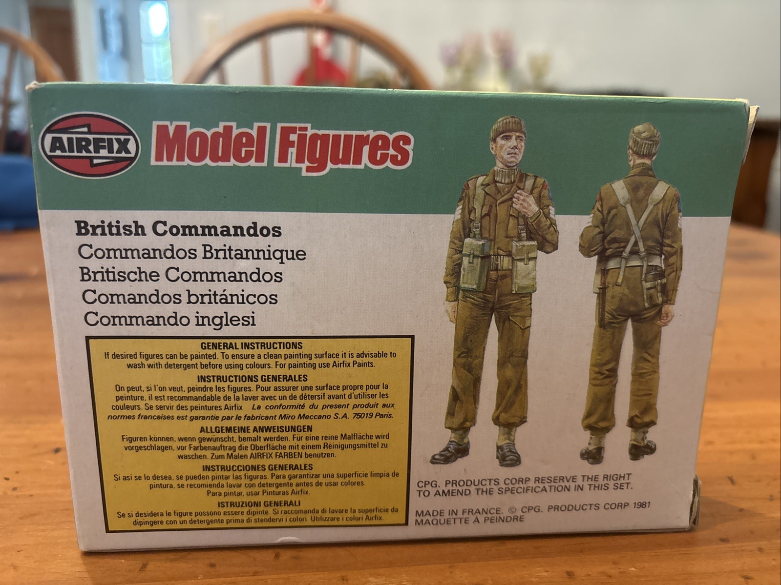 Airfix British Commandos 1/32 Scale – 15 figures