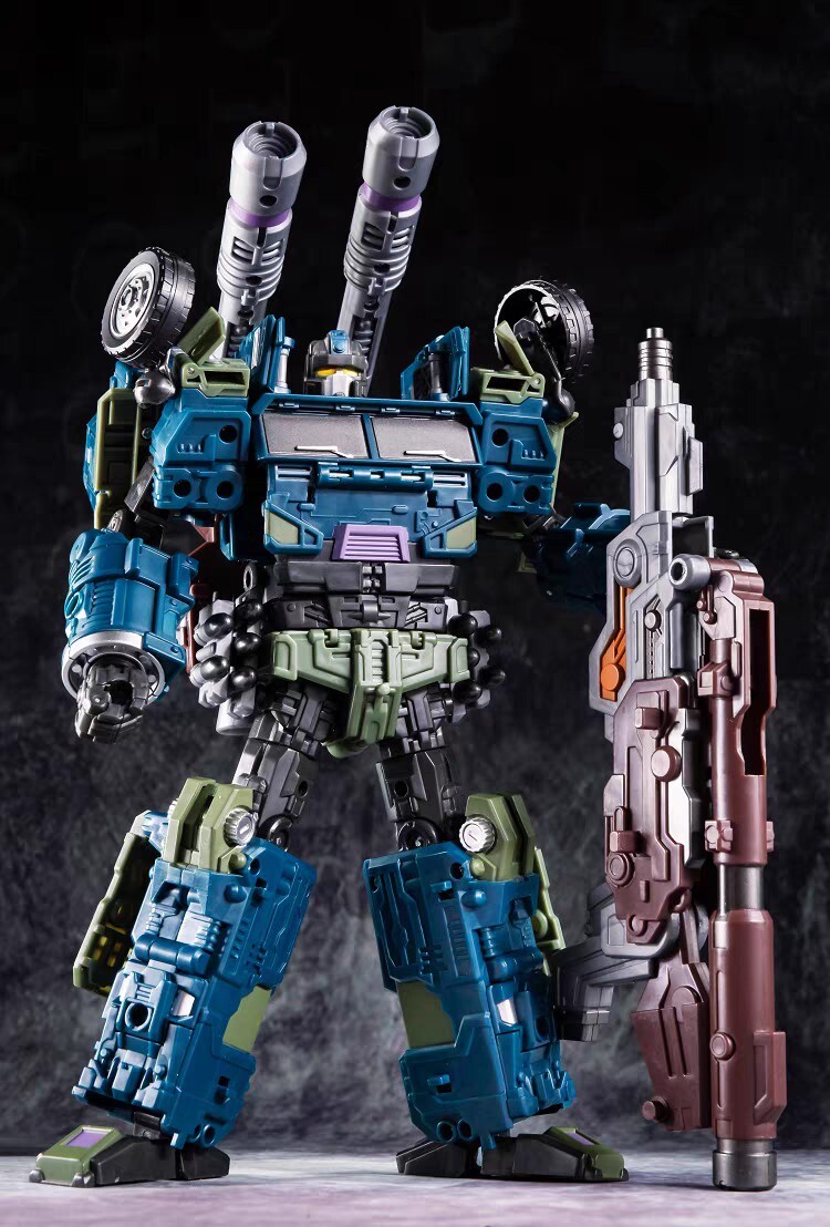 IN US_Jinbao Bruticus Decepticons Oversized Warbotron 55CM Figure/Birthday🎁