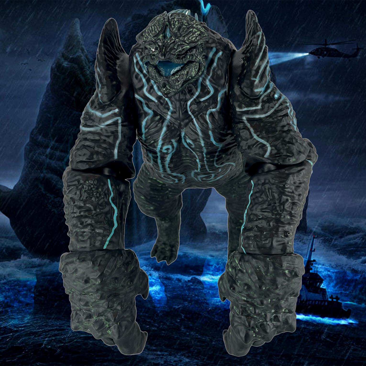 7&Prime; Kaiju Monster Leatherback Pacific Rim 2 Action Figure Figurine Toy Gift Bulk
