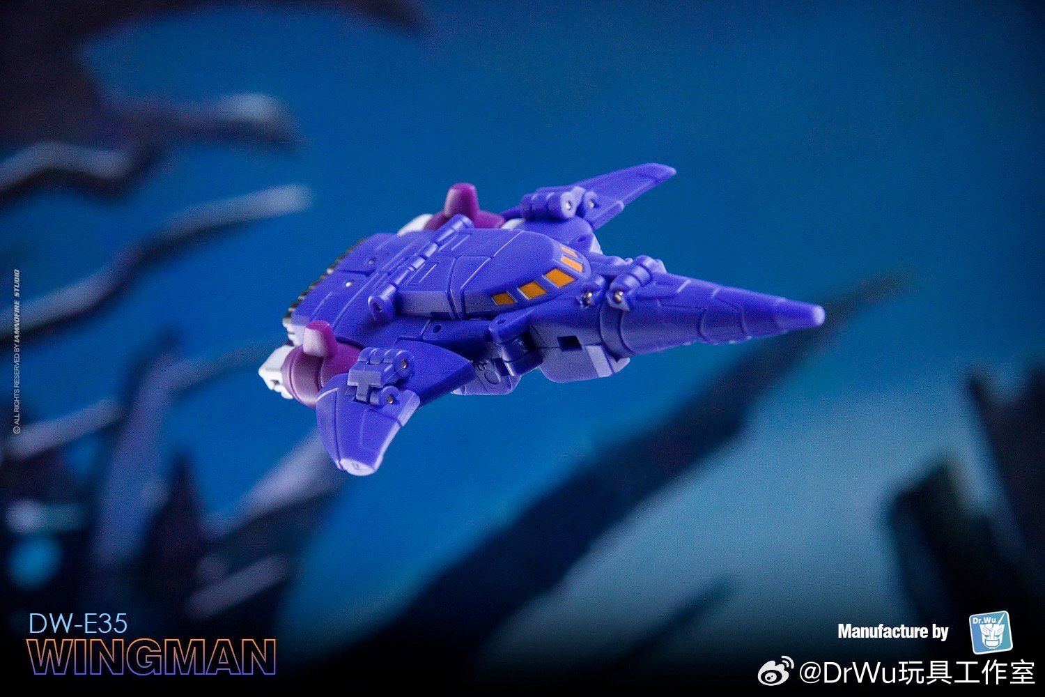 DR.WU DW-E35&DW-E34 Wingman Wasp GOLDEN BEETLE Action Figure MINI 4.5-6 cm Robot