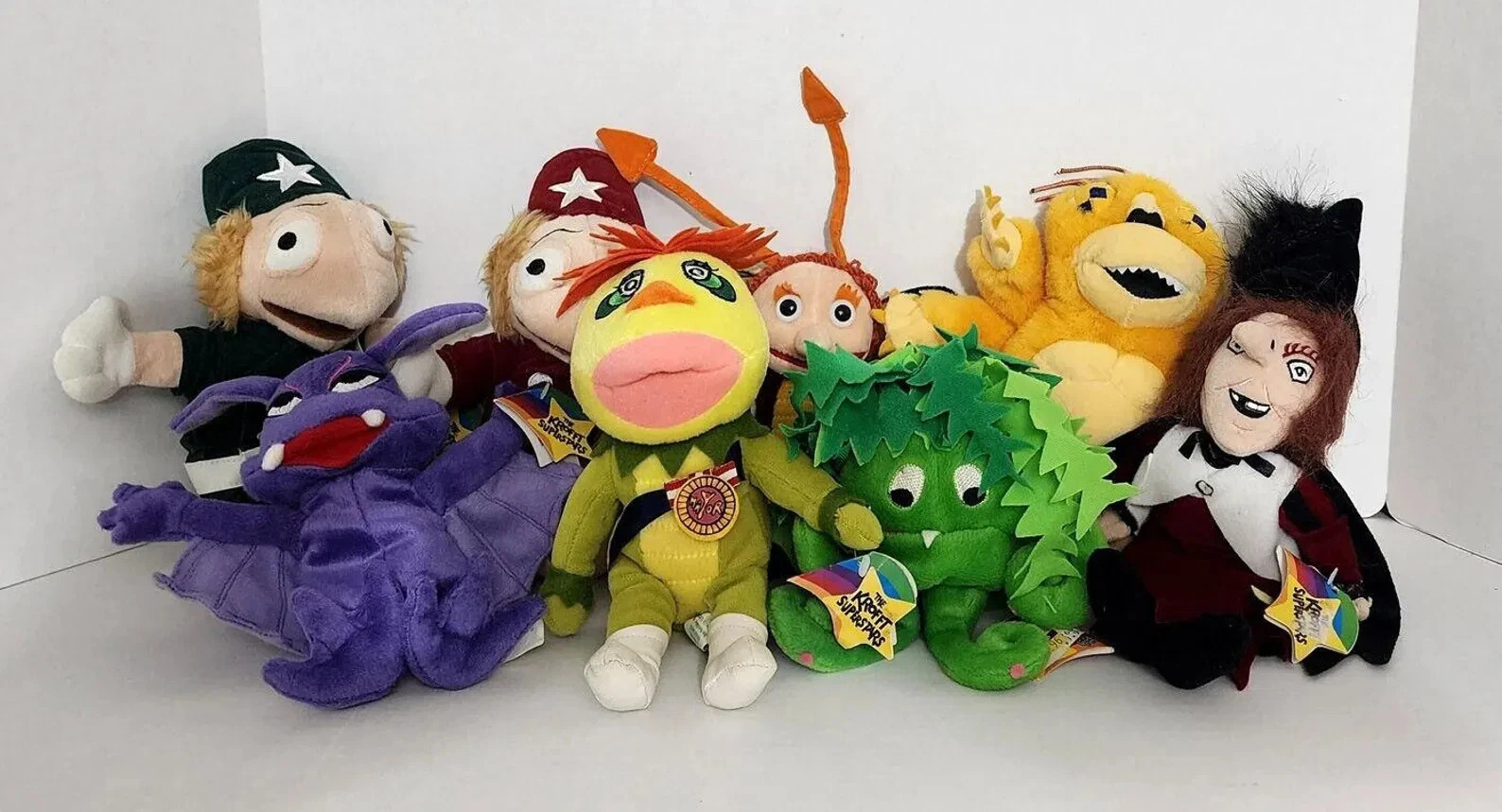 NOS hr puff n stuff 8 characters – 1 each set