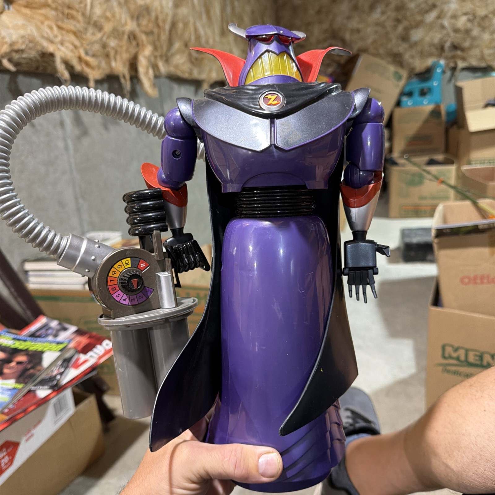 Disney Pixar Toy Story Talking Emperor Zurg Large 14&Prime; Action Figure *TESTED!*