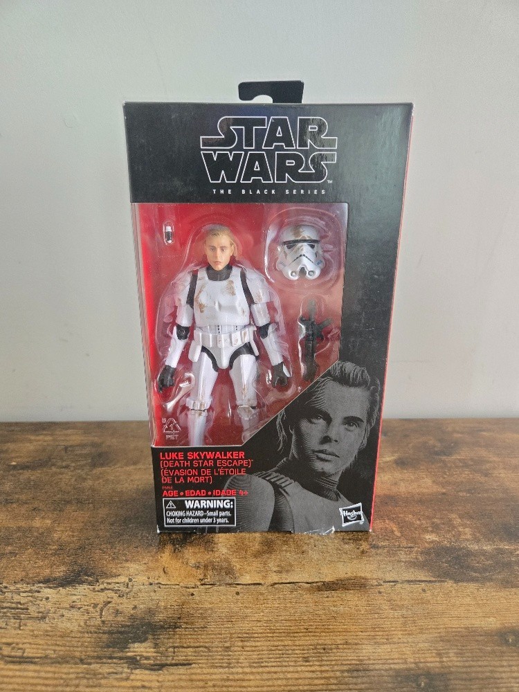Hasbro Star Wars Black Series Luke Skywalker Stormtrooper Death Star Escape