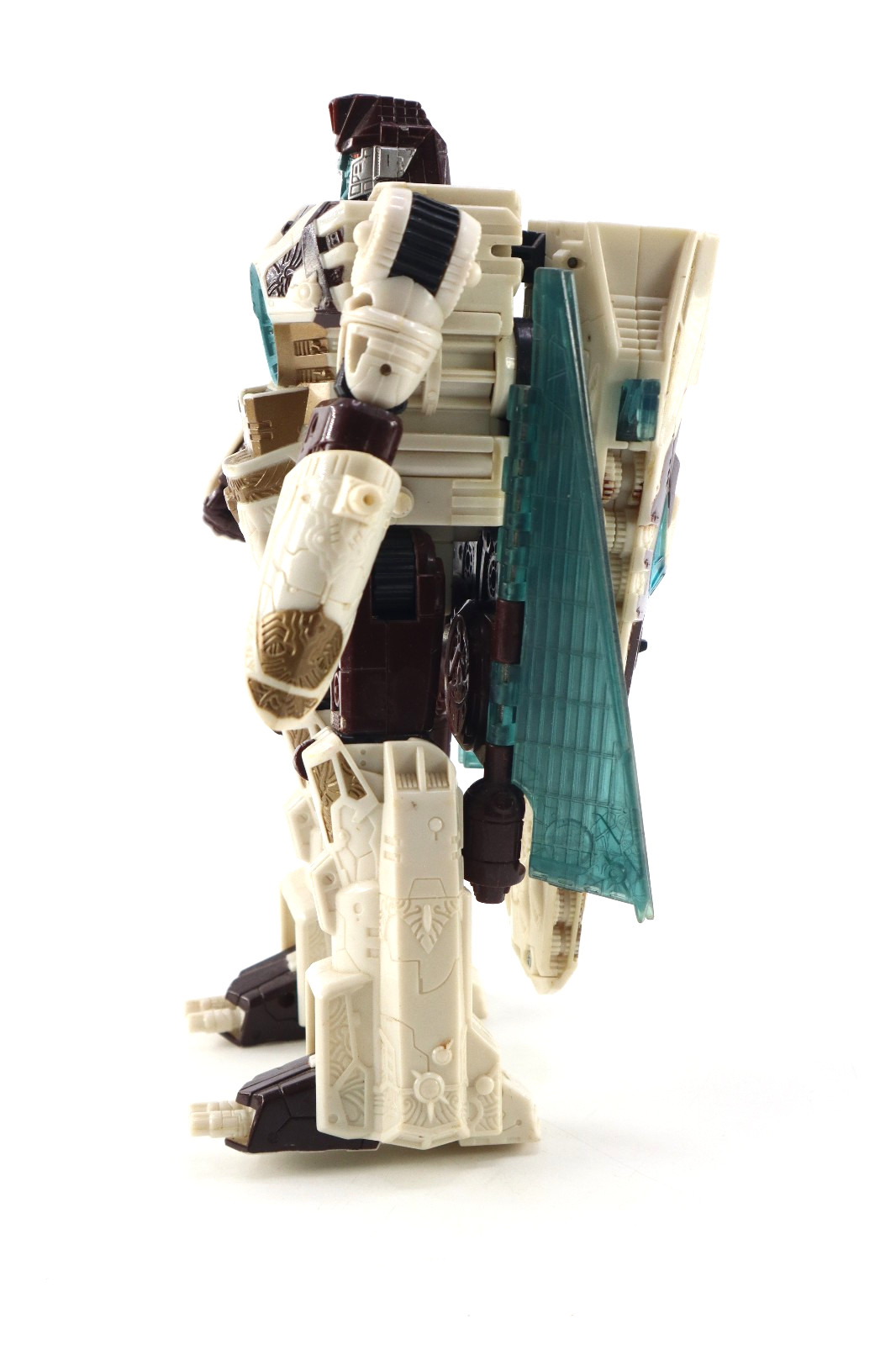 2005 Transformers Cybertron Voyager Class Vector Prime Figure Incomplete