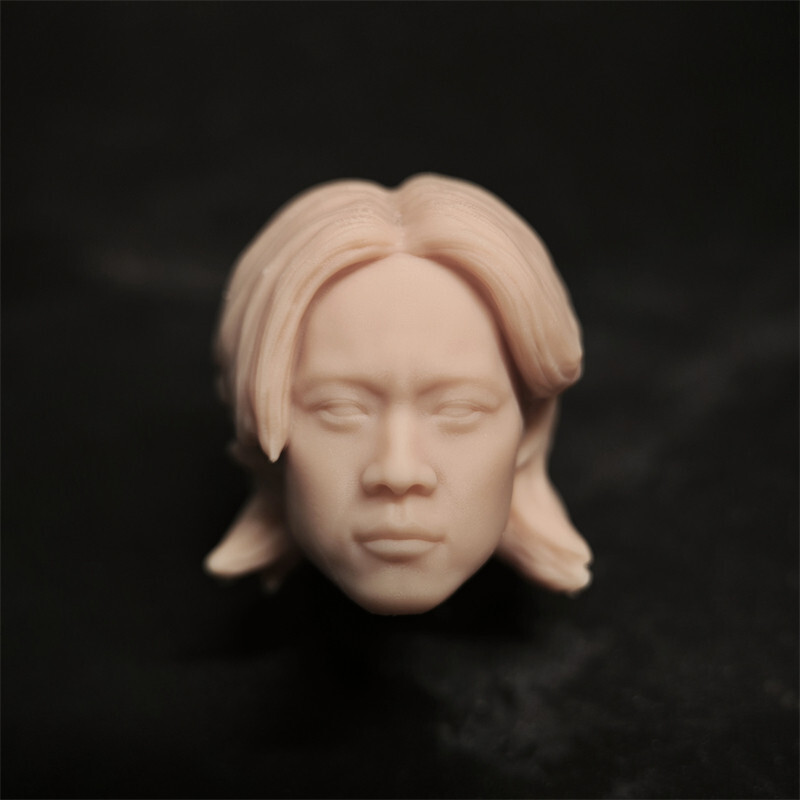 1/10 Scale Asian Star Ikematsu Sosuke Head Sculpt Unpainted Fit 7&Prime; Neca Figure
