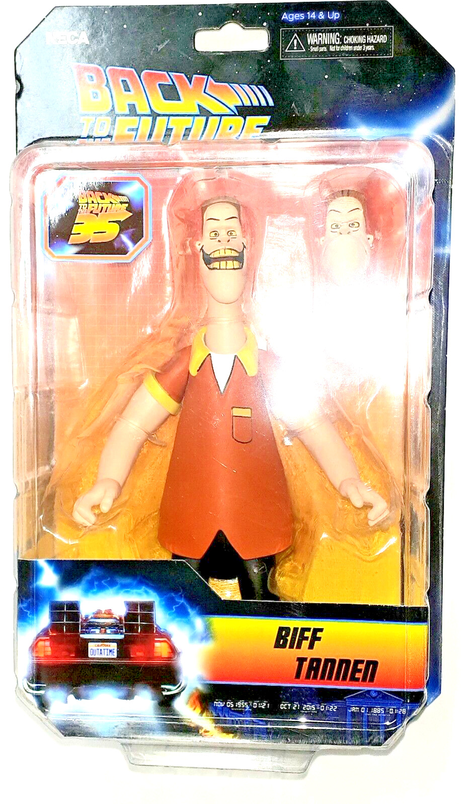 Back to the Future Biff Tannen NECA action figure toy figure doll MIP New sealed