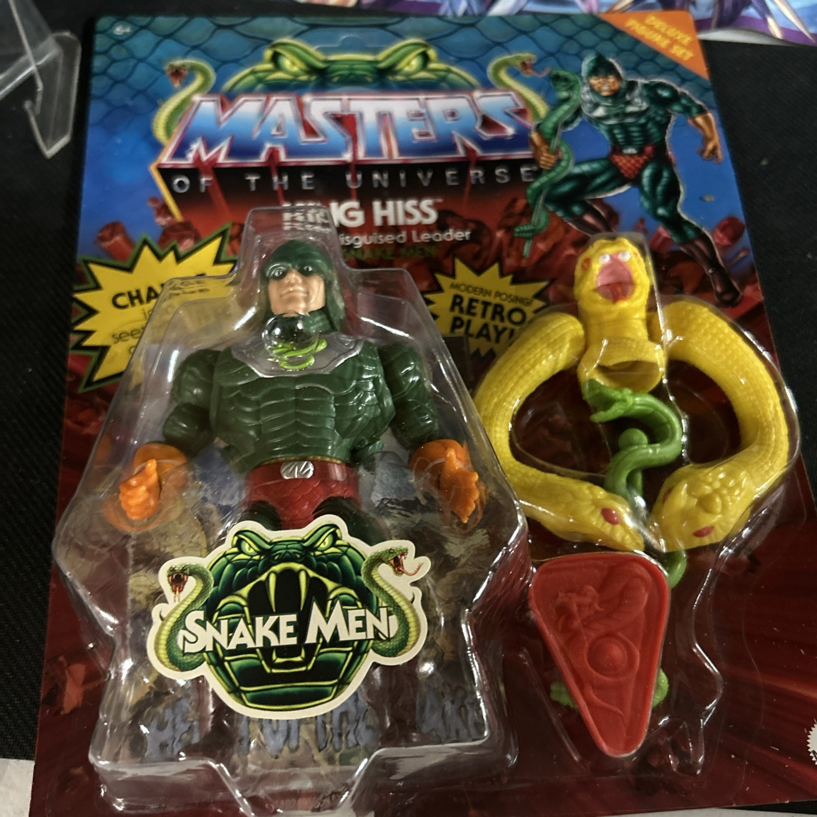 Mattel Masters of the Universe King Hiss Deluxe 5.5 in Action Figure – HKM80