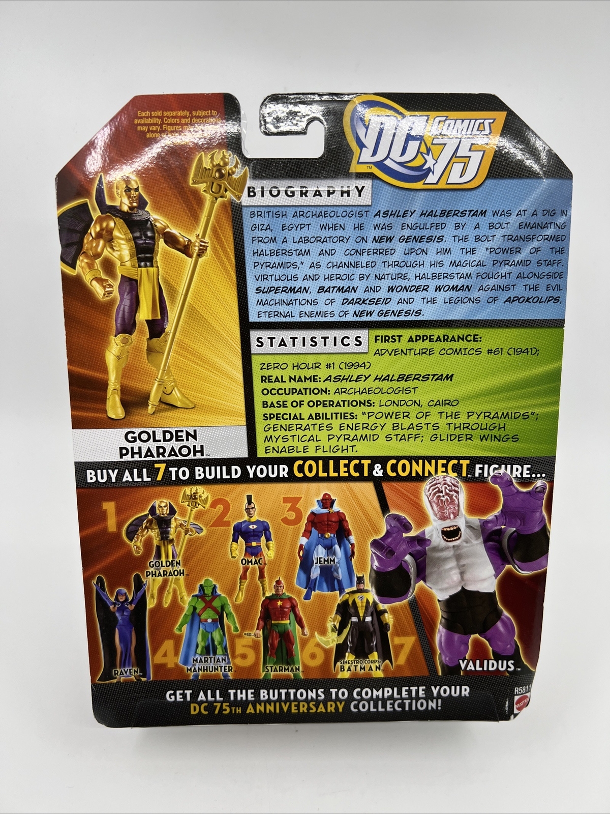 DC Universe Classics Golden Pharaoh Wave 15 Action Figure 75 Years New S7