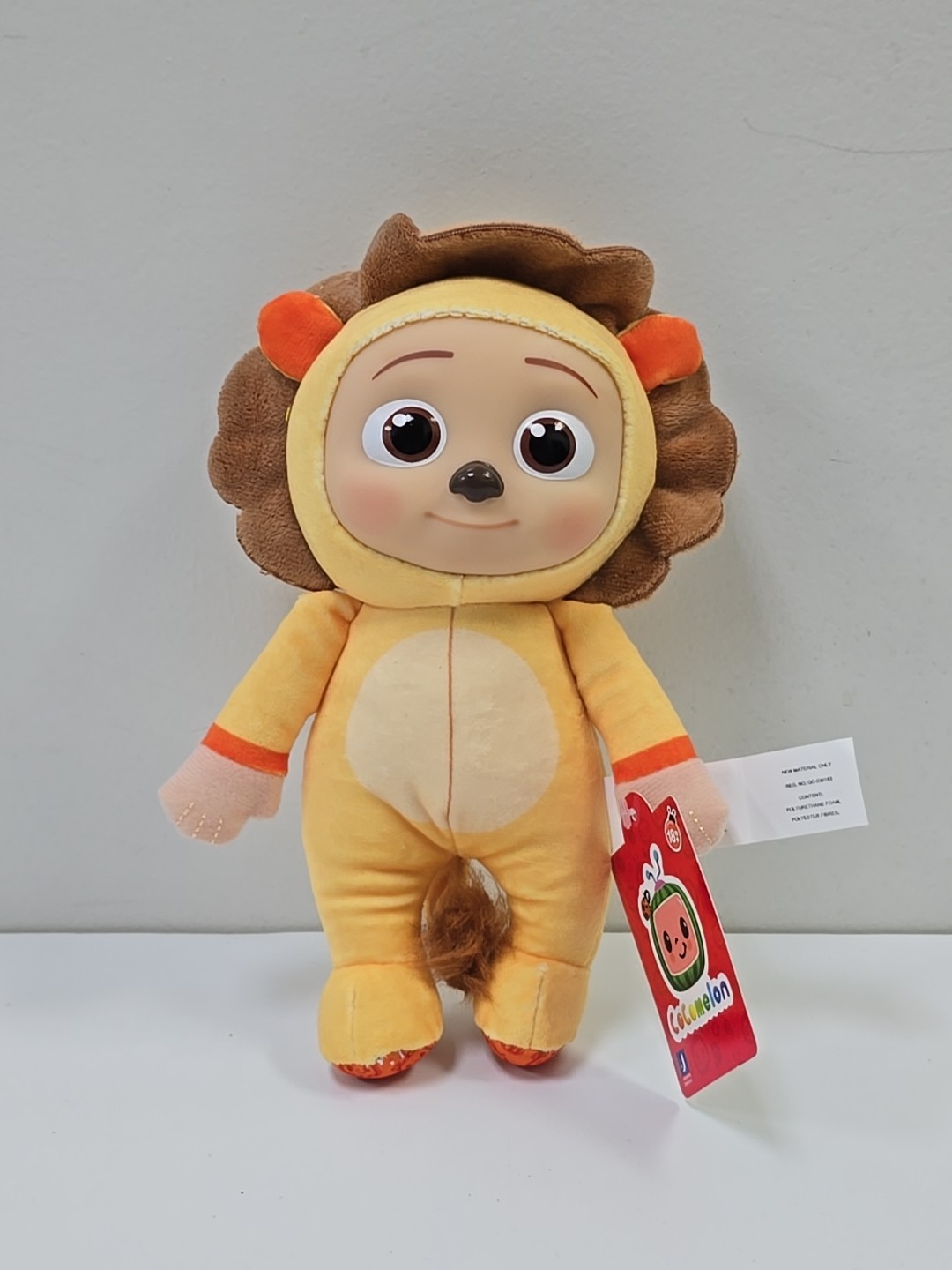 Cocomelon JJ Plush Doll 8&Prime; – Lion Costume – Soft Stuffed Toy – Brand New with Ta