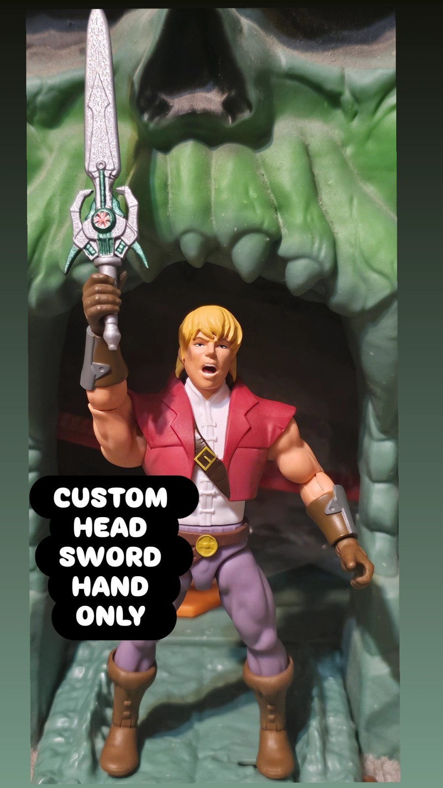 Custom Accessories For Masters Of The Universe Cartoon Collection 2002 Prince…