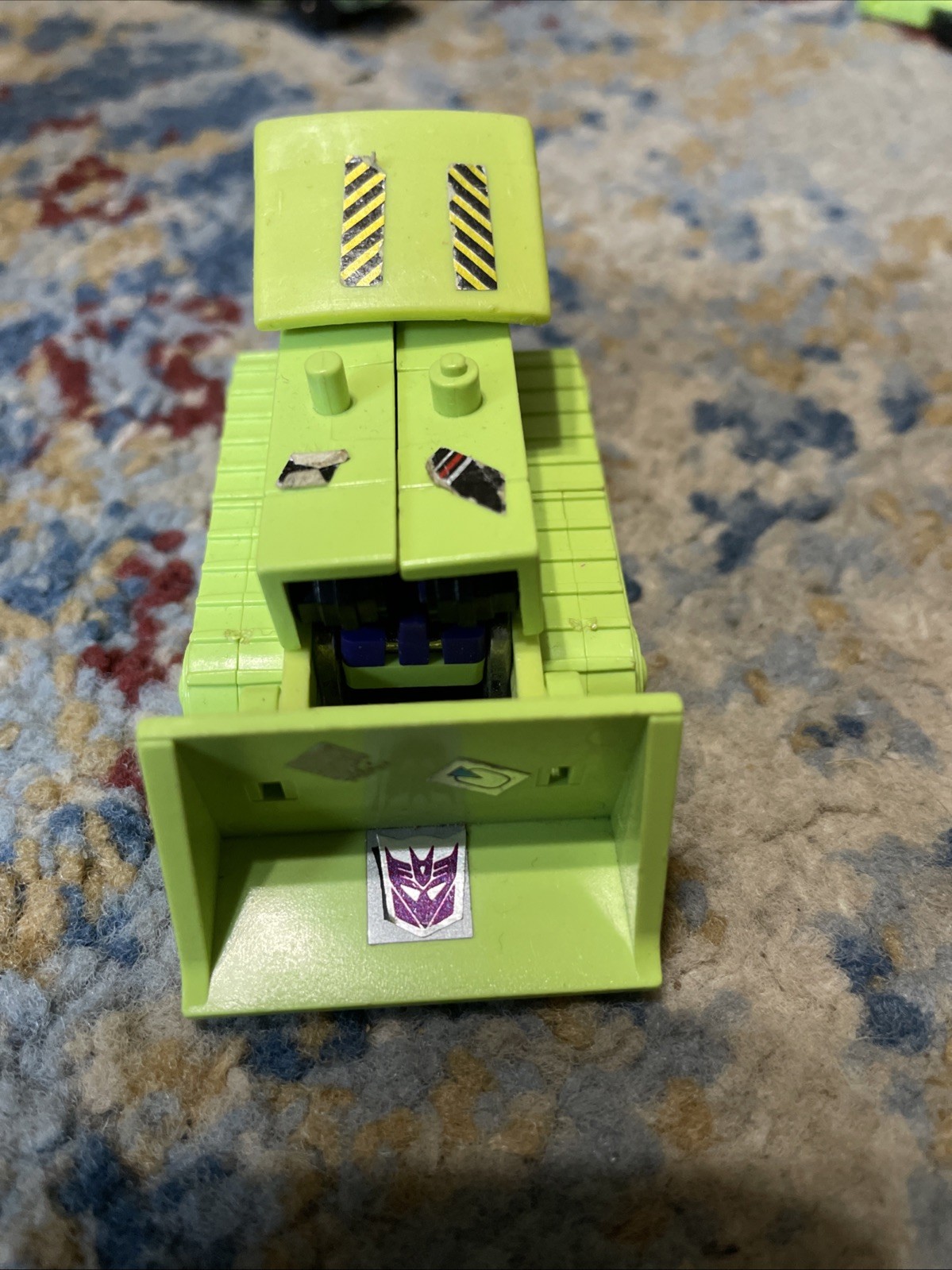 TRANSFORMERS G1 Constructicon BONECRUSHER, Vintage Takara 1985