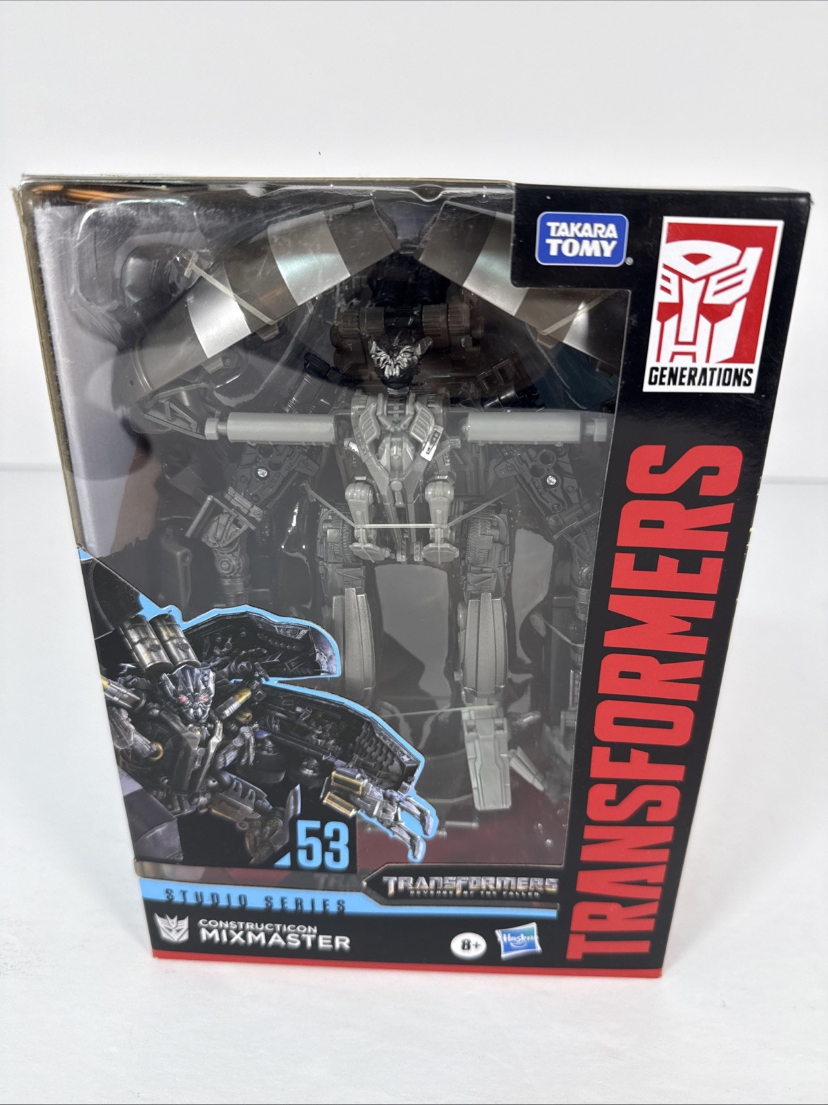 Transformers Studio Series 53 Voyager Class Constructicon Mixmaster Hasbro RARE