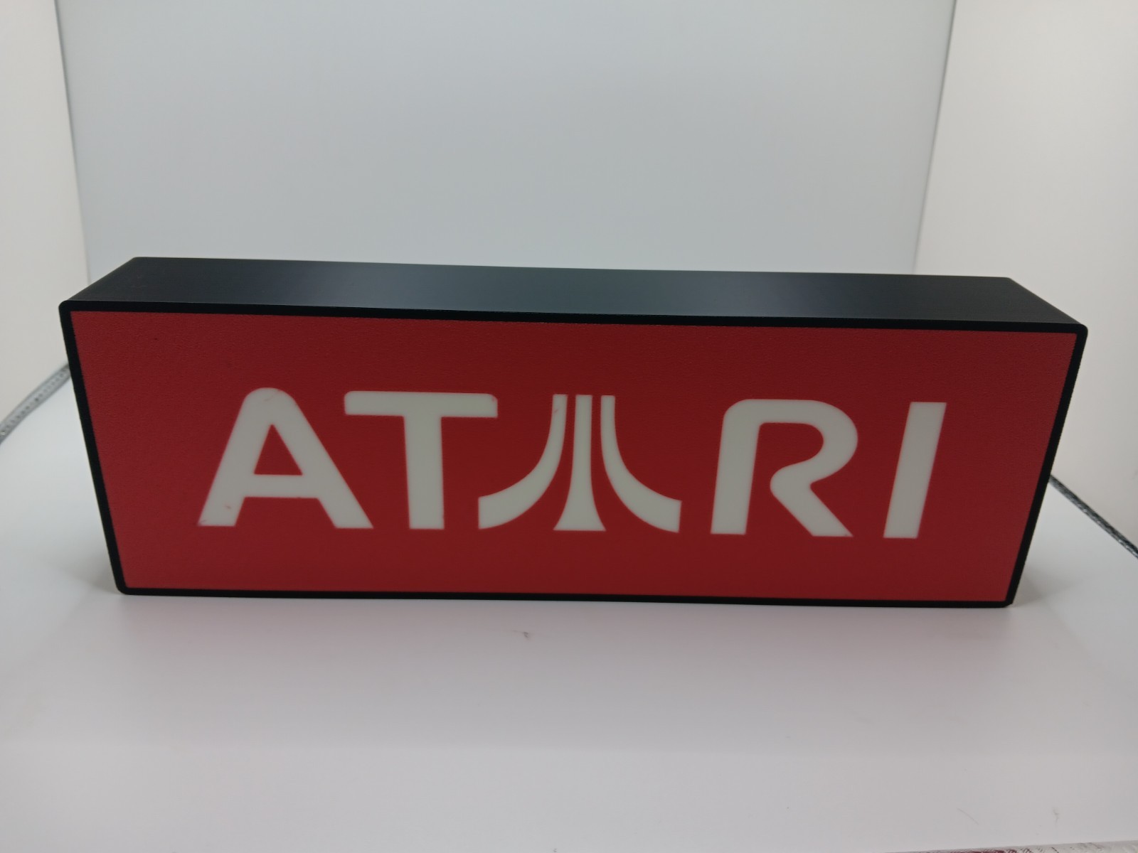 Retro ATARI 10&Prime; Light box sign display Atari Video Games Light box sign