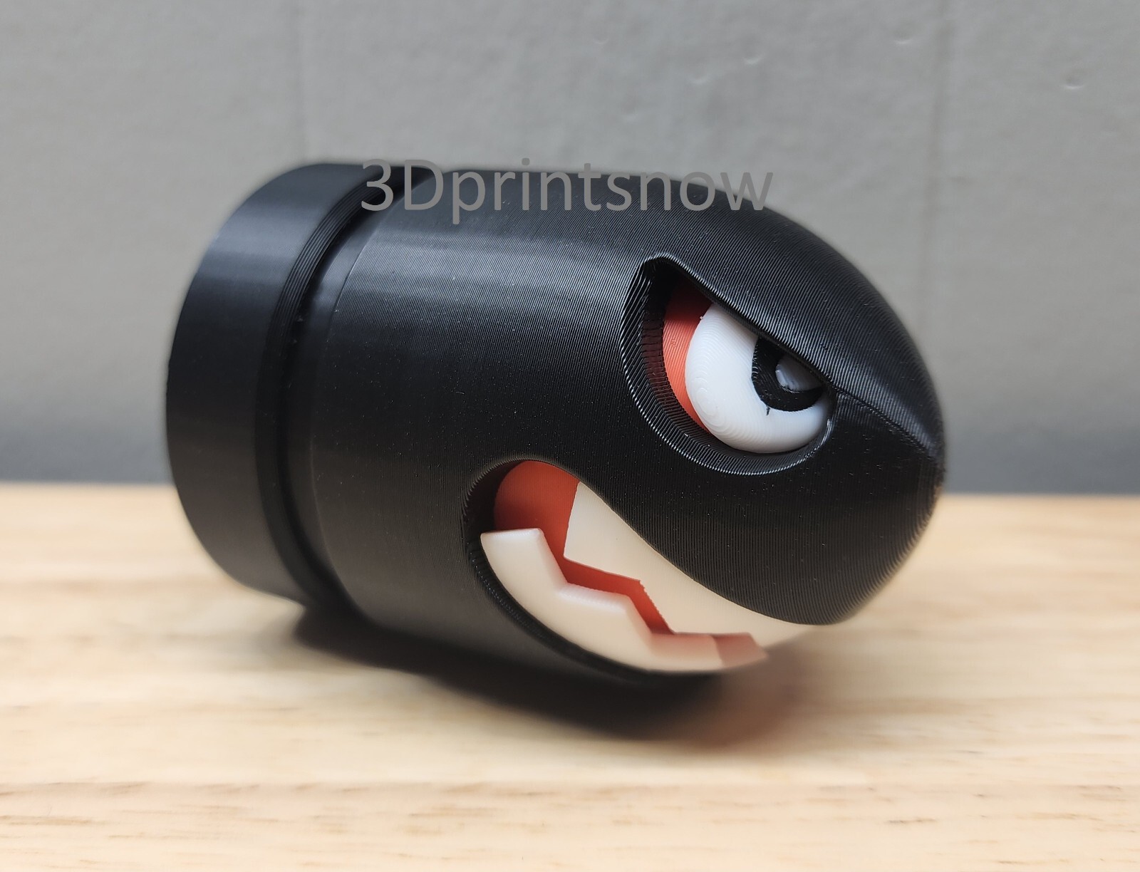 3D Printed Bullet Bill – Mario Brothers – Nintendo – Banzai Bill