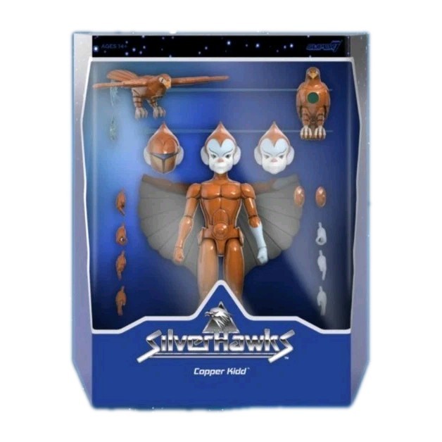 SilverHawks ULTIMATES! Copper Kidd (Cartoon) Action FigureBY SUPER7 – BRAND…