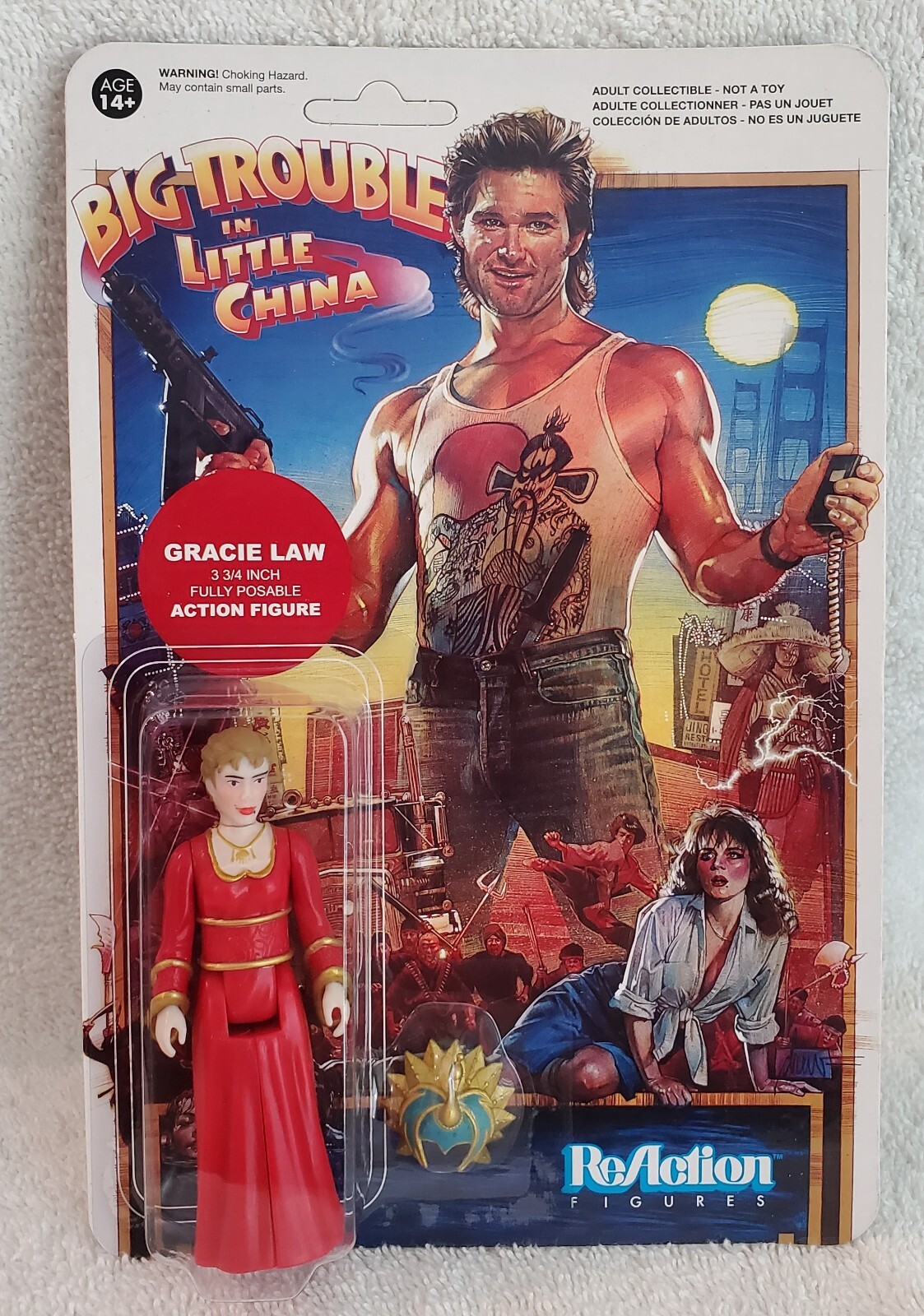 Reaction Funko X Super 7 Action Figure Big Trouble Little Chinatown Gracie Law