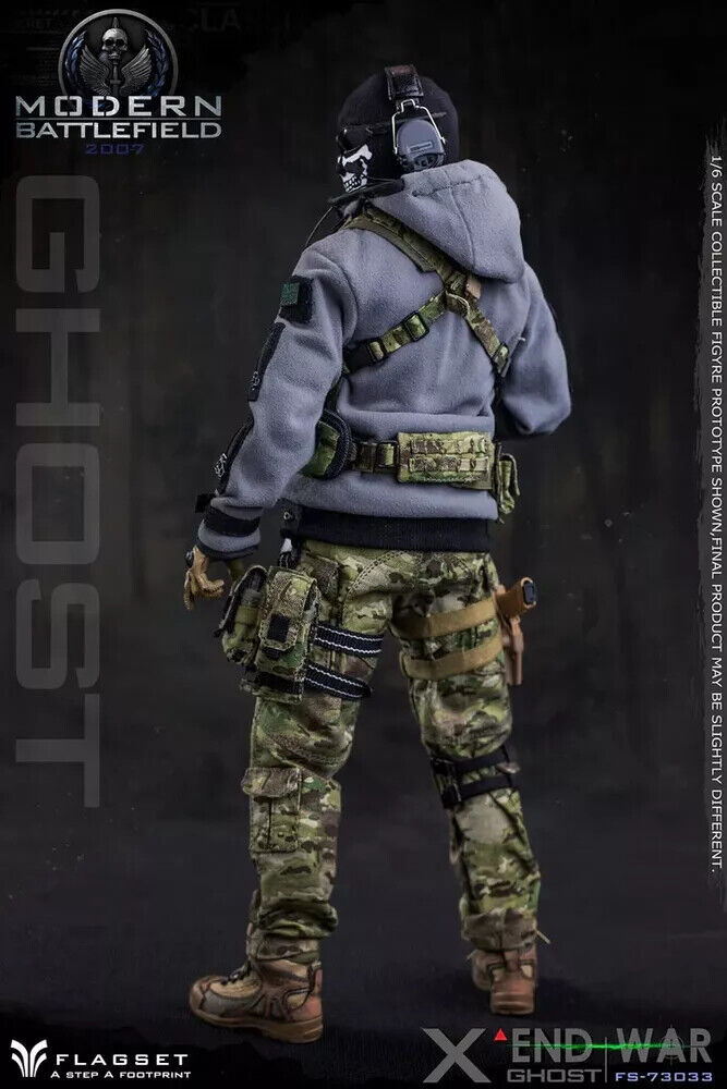 FLAGSET END WAR GHOST « X » 1/6 Action Figure FS73033 Model In Stock New