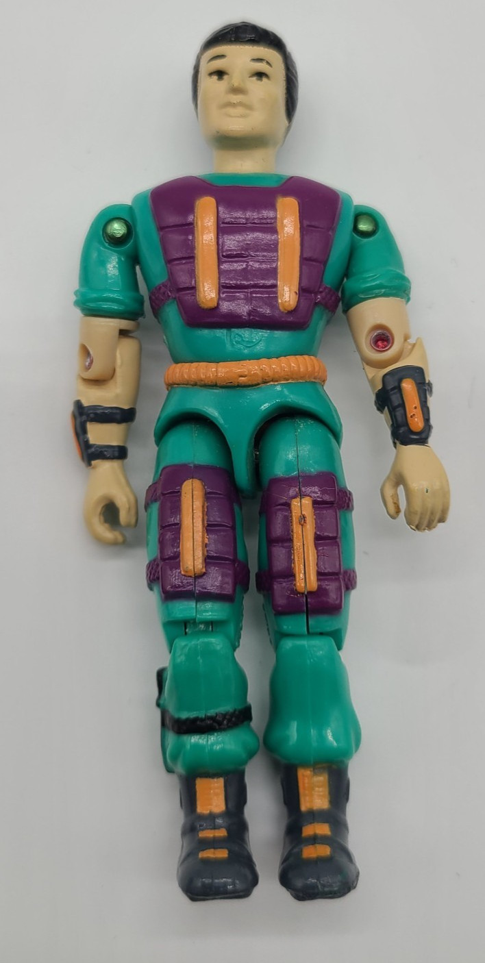 1990 Lanard The Corps Night Lazer 3.5” Action Figure No Helmet