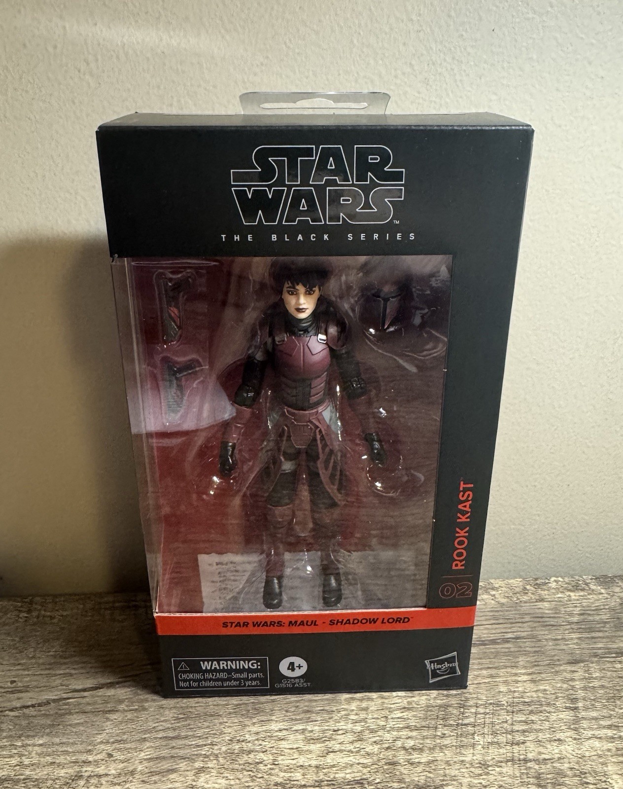 Star Wars Black Series Rook Kast (Maul Shadow Lord) – New/Sealed