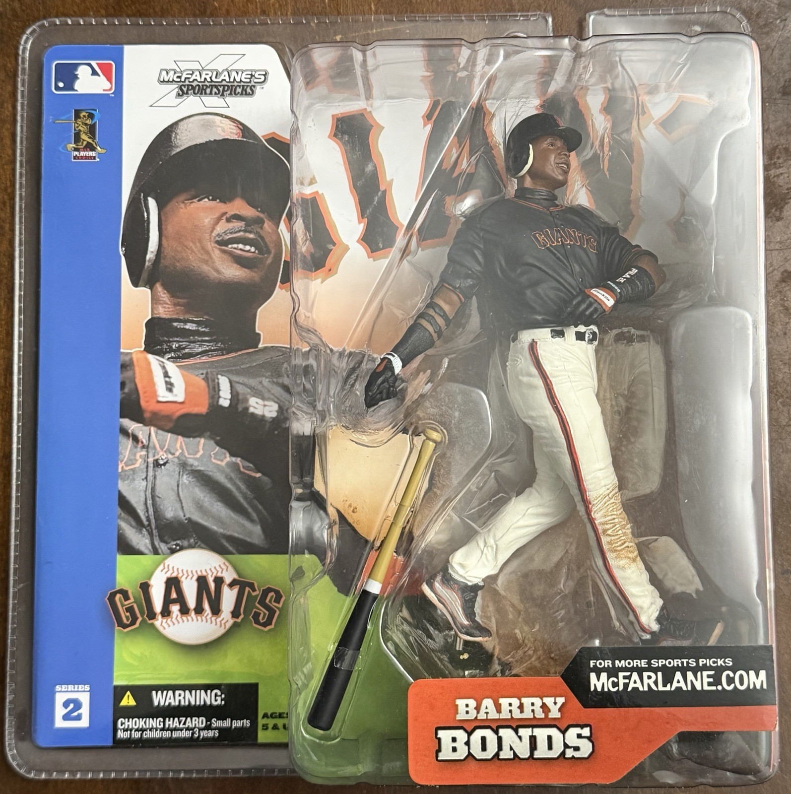 McFarlane Sportspicks MLB Baseball Series 2 Barry Bonds Giants Action Figure NIP