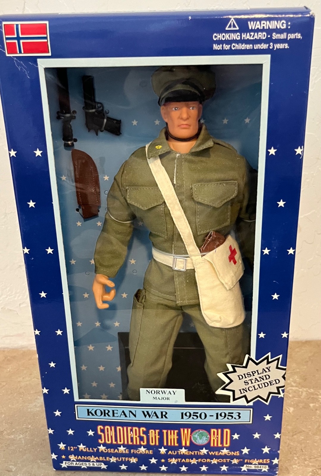 Soldiers of the World Korean War 1950-1953 Norway Major 12&Prime; Figure