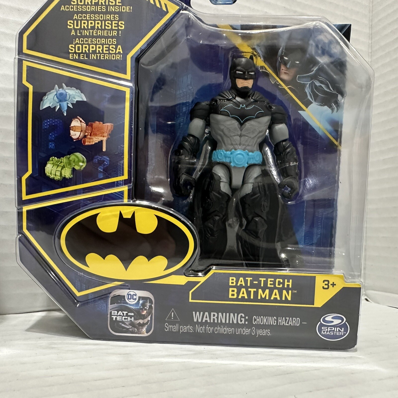 Spin Master DC Bat-Tech Batman & King Shark Action Figure 2-Pack Set Toys Kids