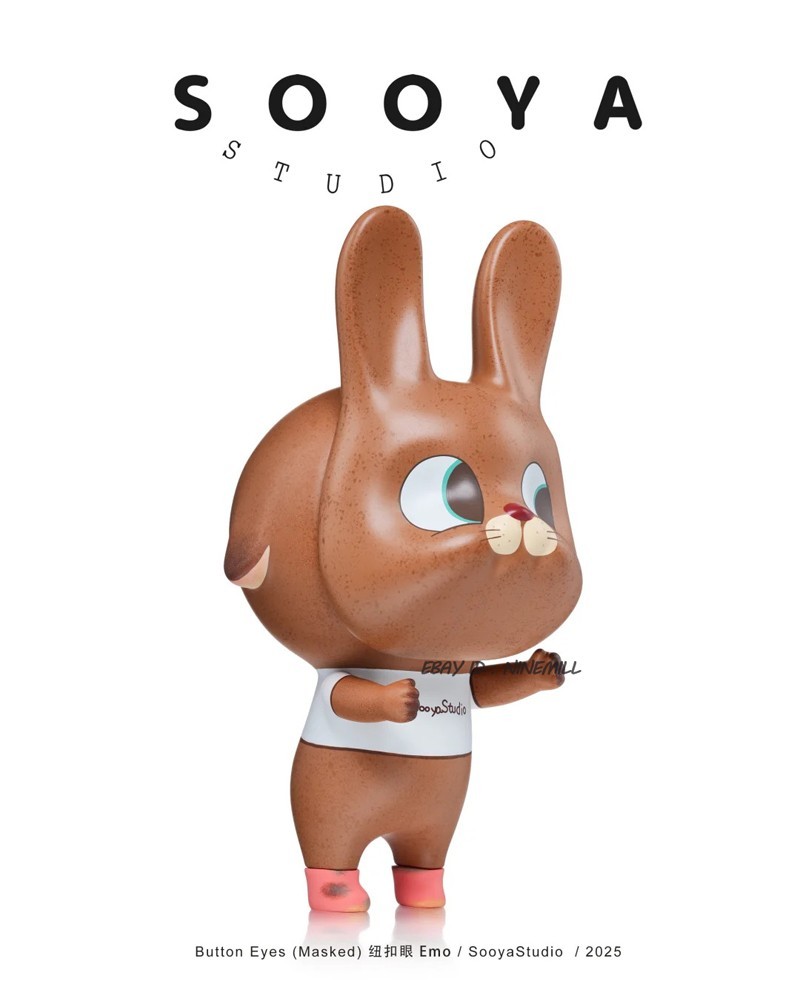 100% Genuine Sooya Studio Button Eyes (Masked) Limited Edition Model Statue