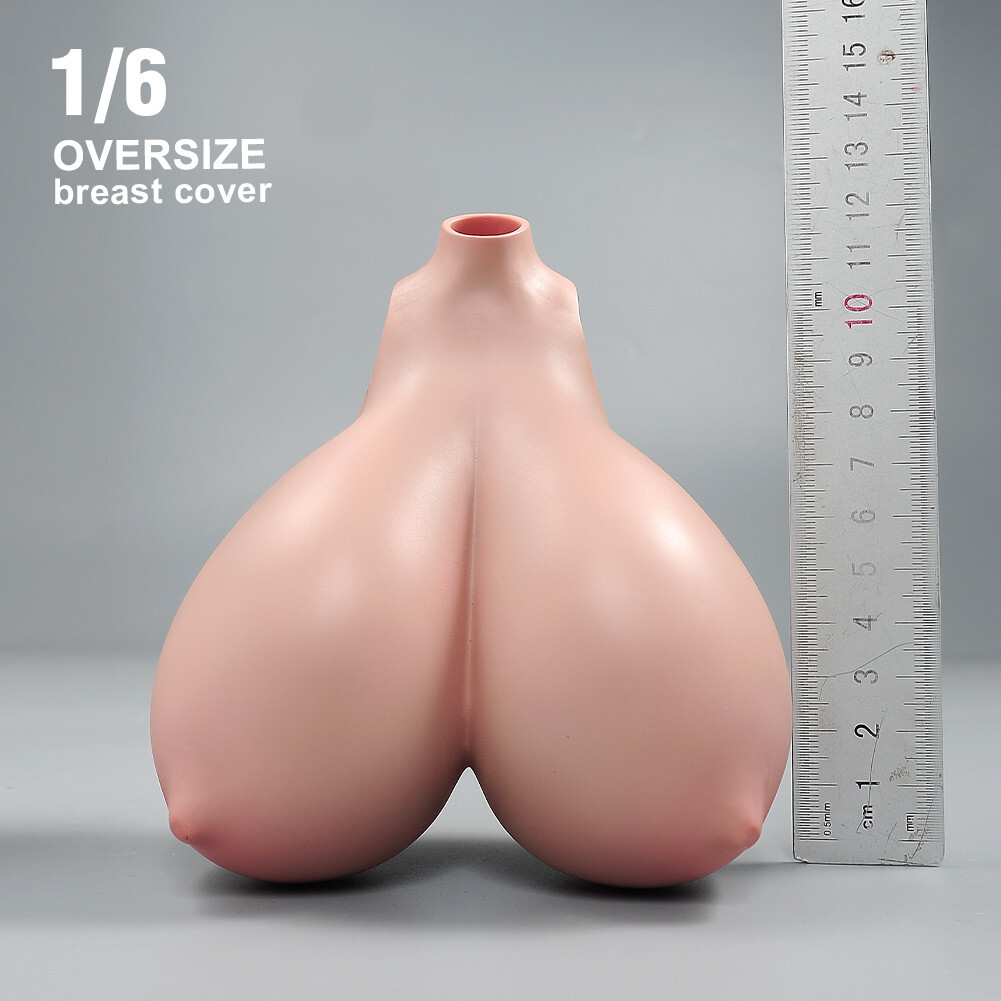 1/6 Female Suntan Super Huge Breast Kits Cover Model Fit 12 »PH TBL Figure Body