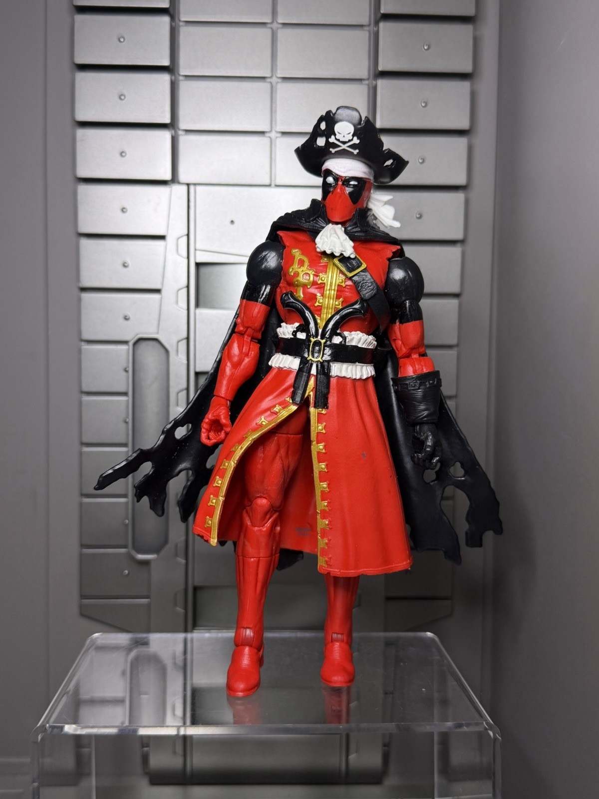 Marvel Legends Pirate Deadpool Action Figure 6&Prime; Loose STRONG GUY WAVE incomplete