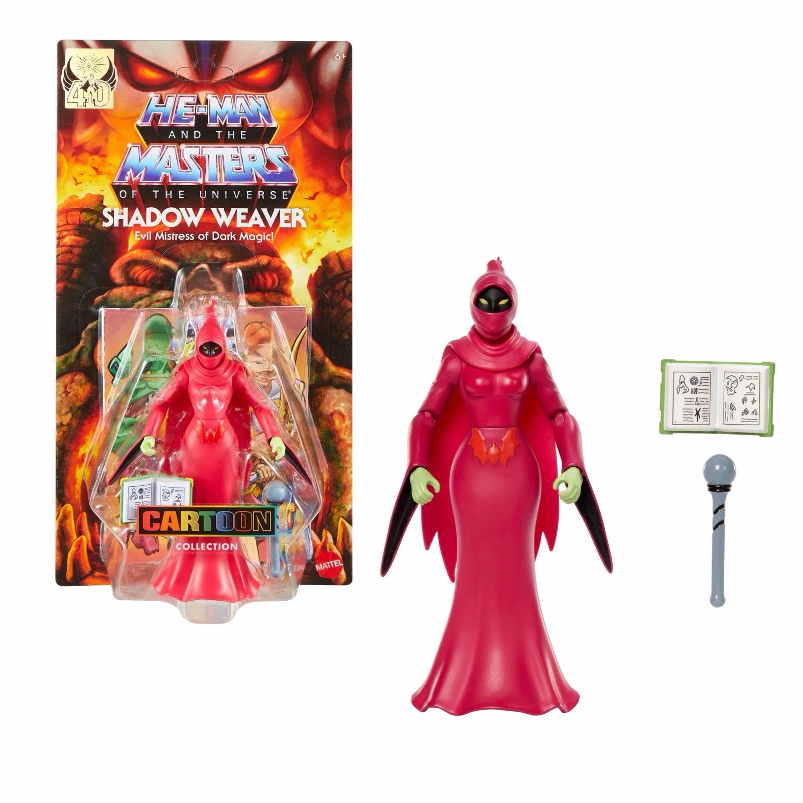Masters of the Universe Origins Cartoon Collection Shadow Weaver Action Figure