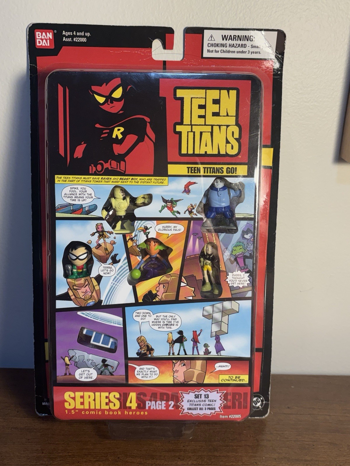 Teen Titans Series 4 Page 2 1.5” Comic Book Hero’s Figures #22005