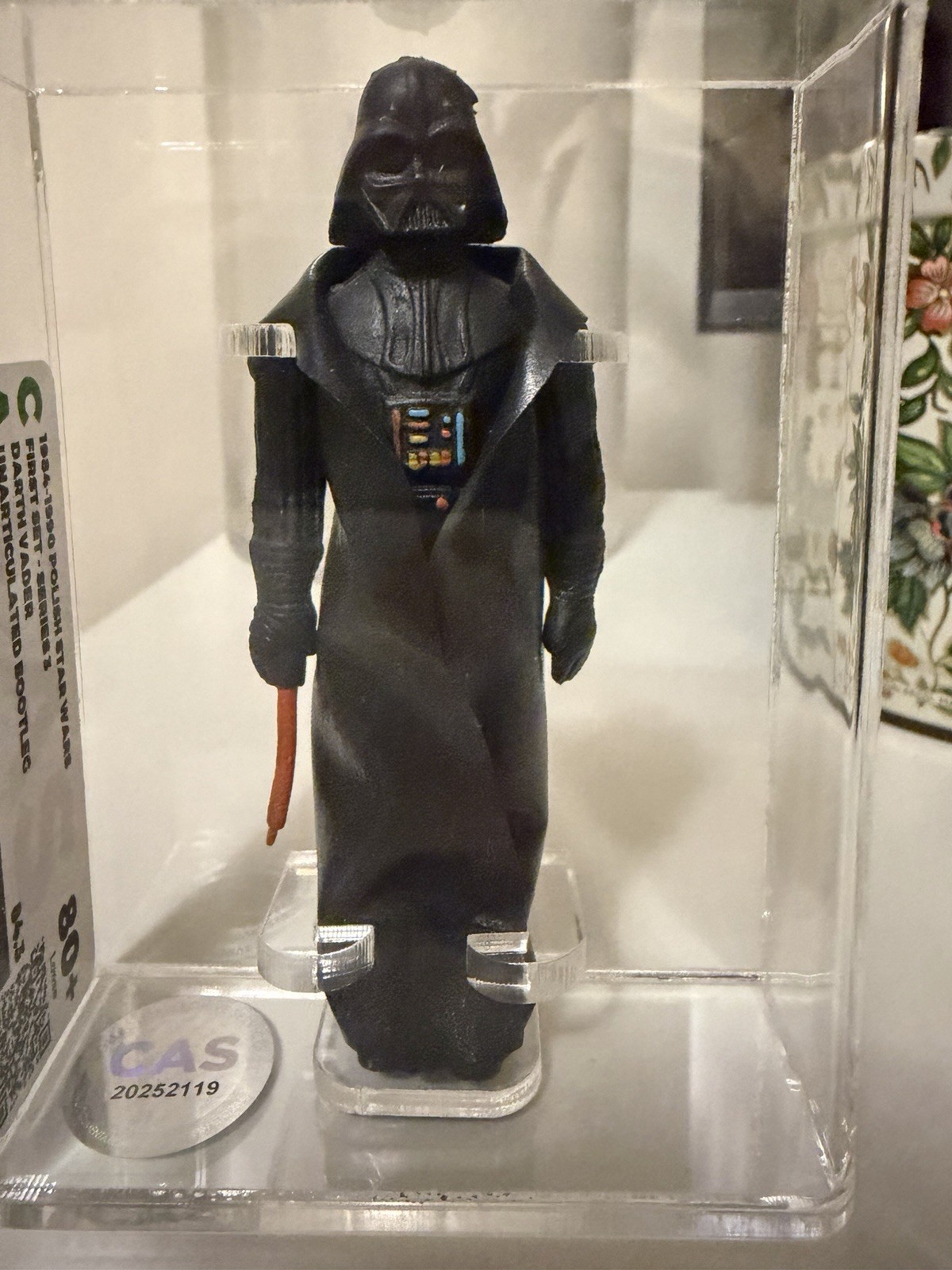 Vintage Star Wars 80s Polish Bootleg Darth Vader Unart Complete CAS 80+