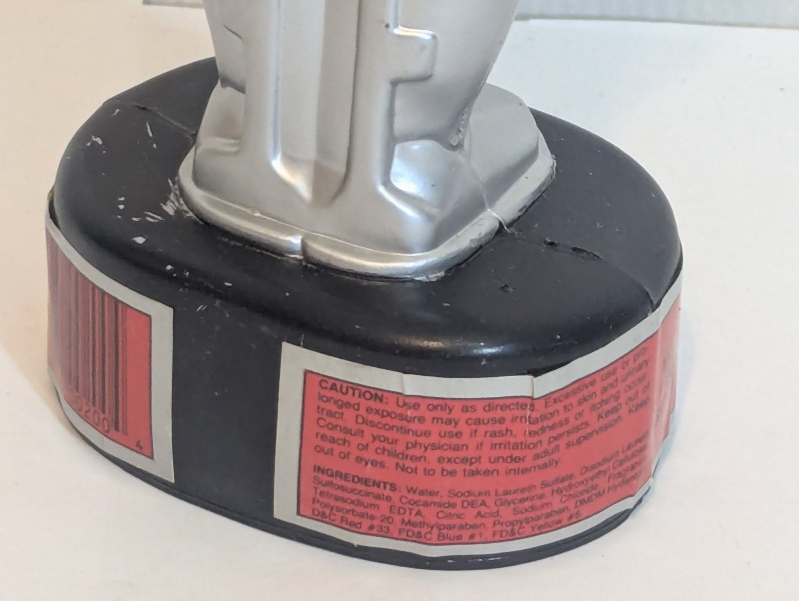 1990 Vintage Robocop Figure Statue Bubble Bath Shampoo Open Box w Soap Cosway Co