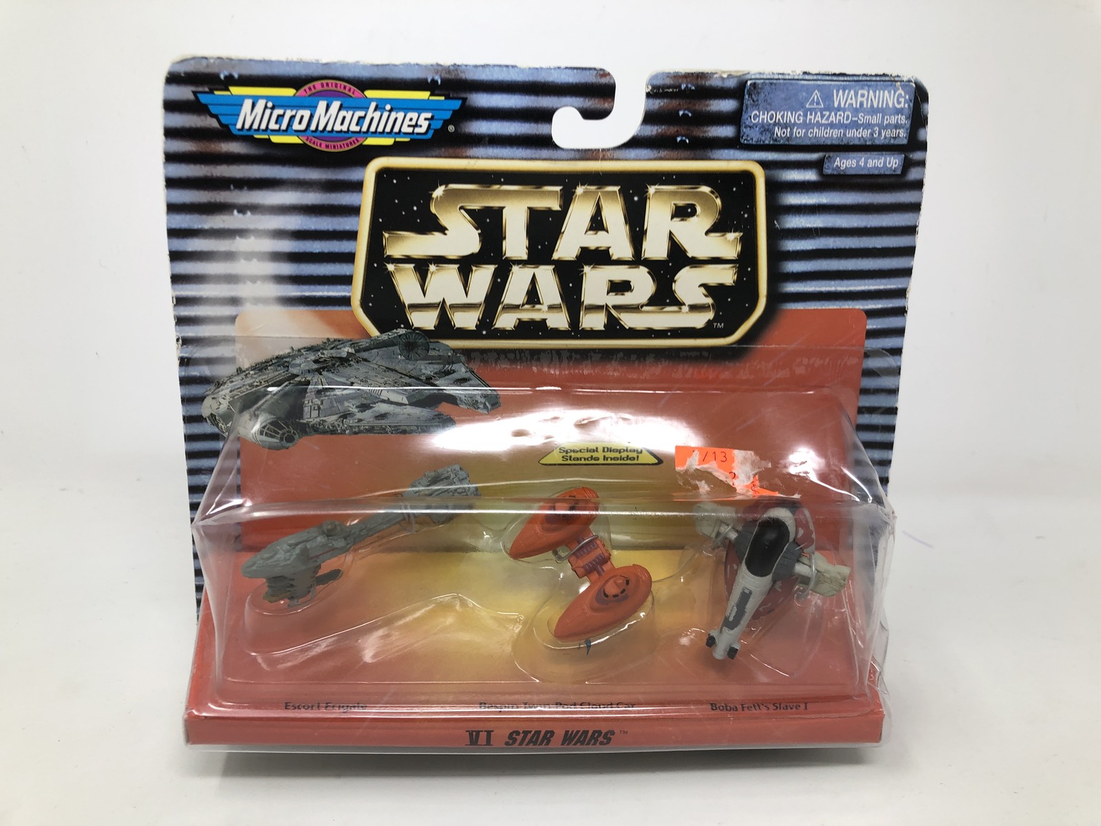 Star Wars Year 1997 Micro Machines Collection 6 Micro Vehicles – Escort Frigate,