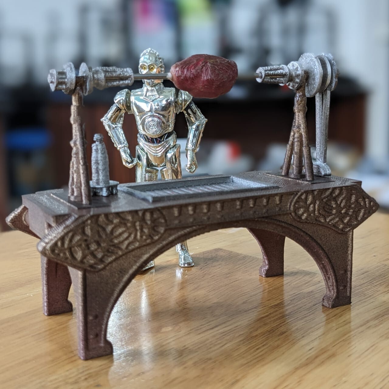 Jabba the Hutt&rsquo;s Grill for 3.75 IN (1:18) Figure Diorama