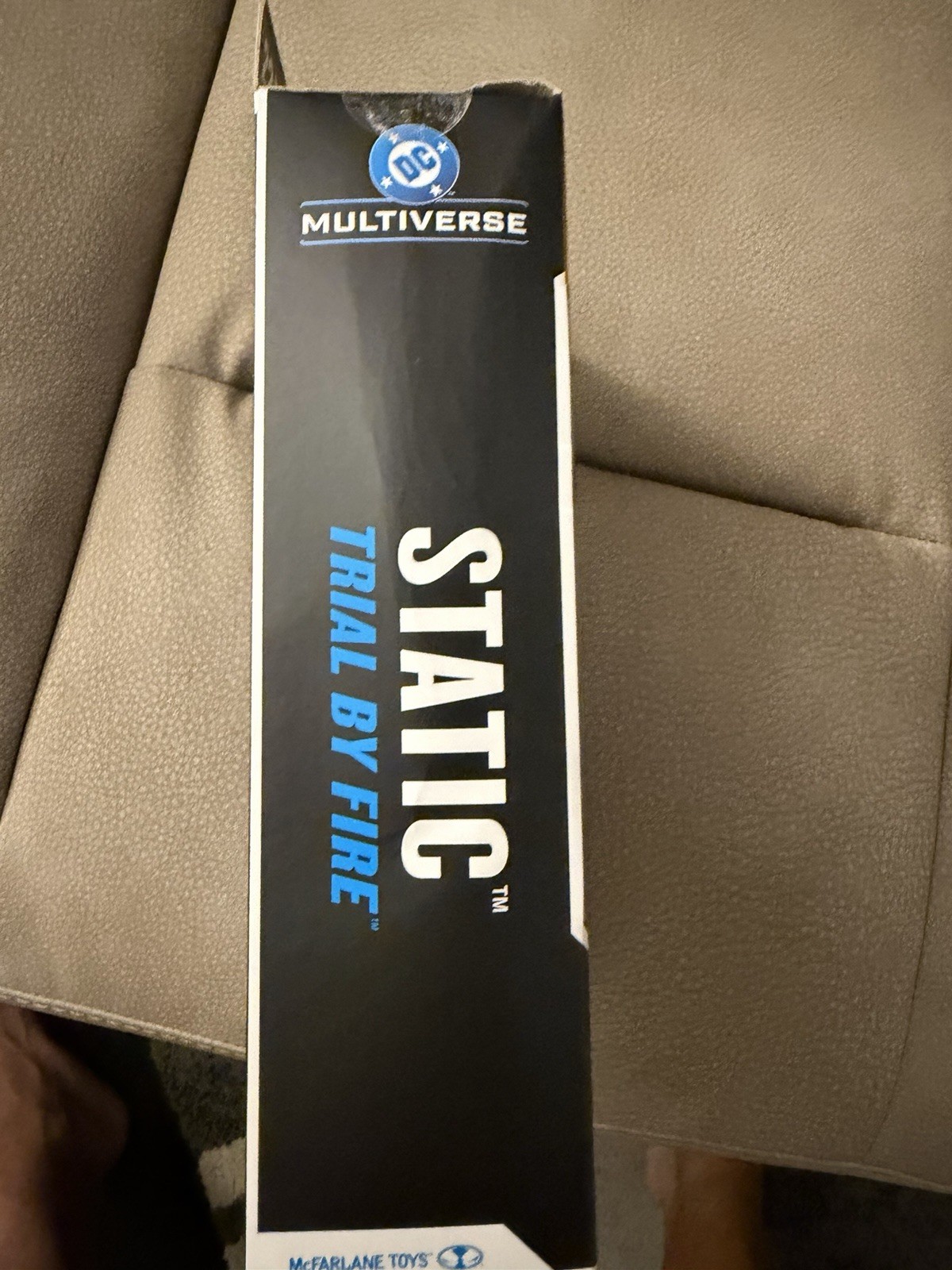 McFarlane DC Multiverse Static (Trial By Fire) Gold Label 7&Prime; READ DIS*