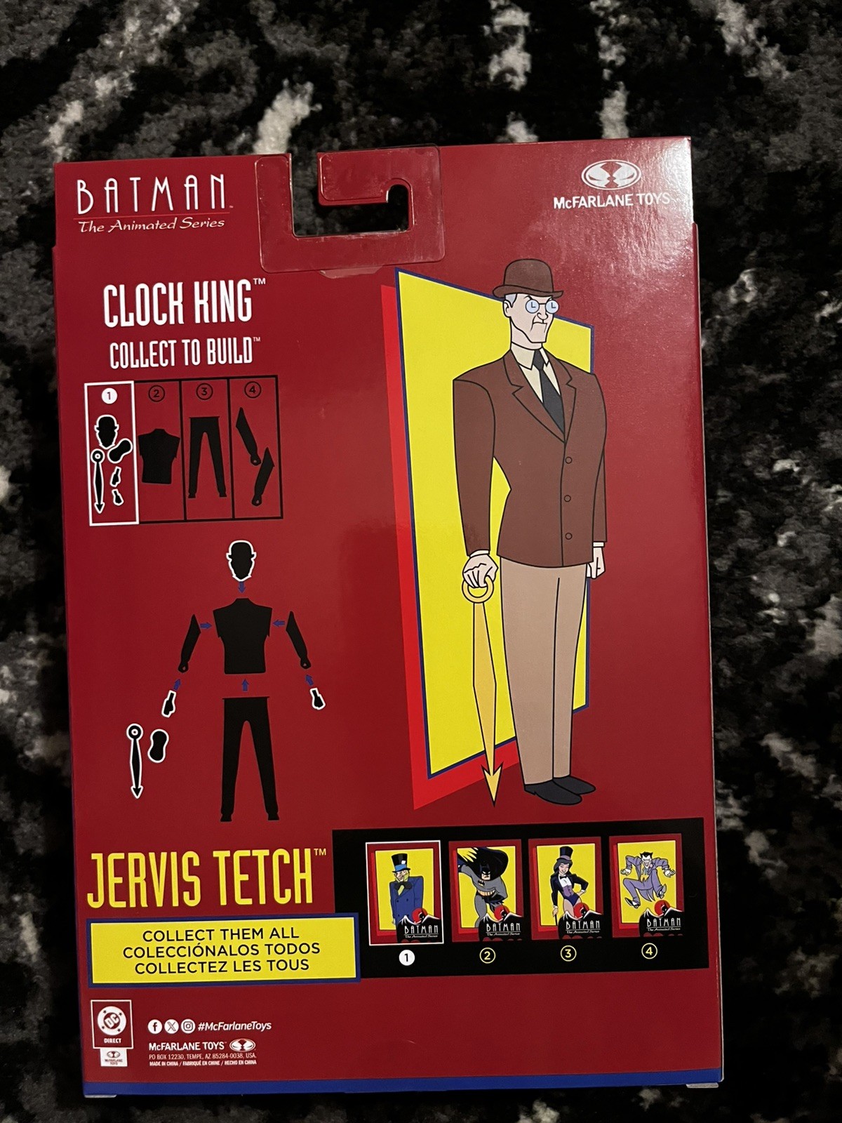 McFarlane Toys Dc Multiverse Batman The Animated Series Mad Hatter BAFClock King
