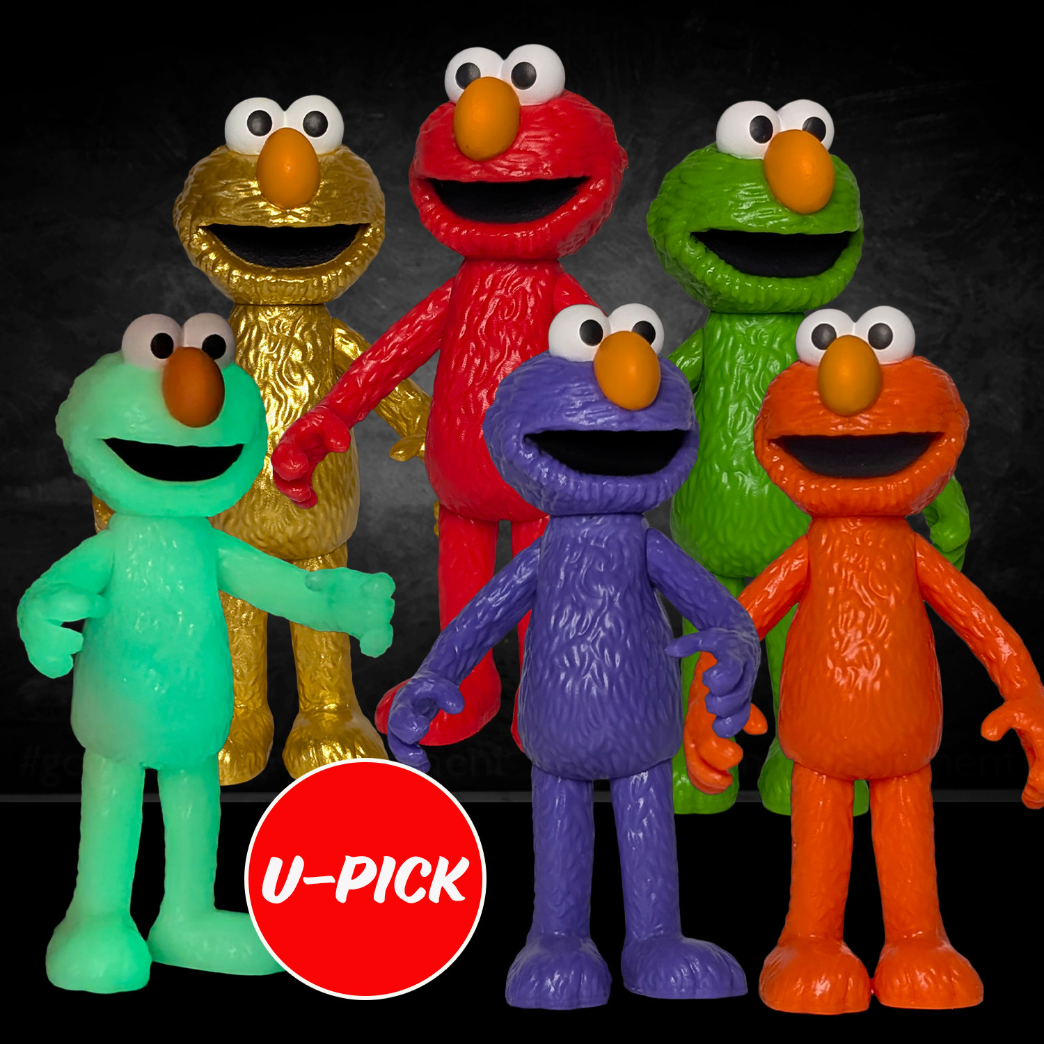 So Many Elmos! Sesame Street Blind Box Wave 4