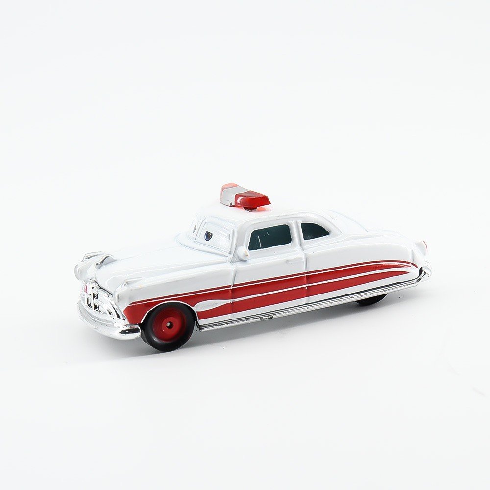 Disney Pixar Car Doc Hudson Ambulance 1:55 Diecast Model Toy Car Loose Xmas Gift