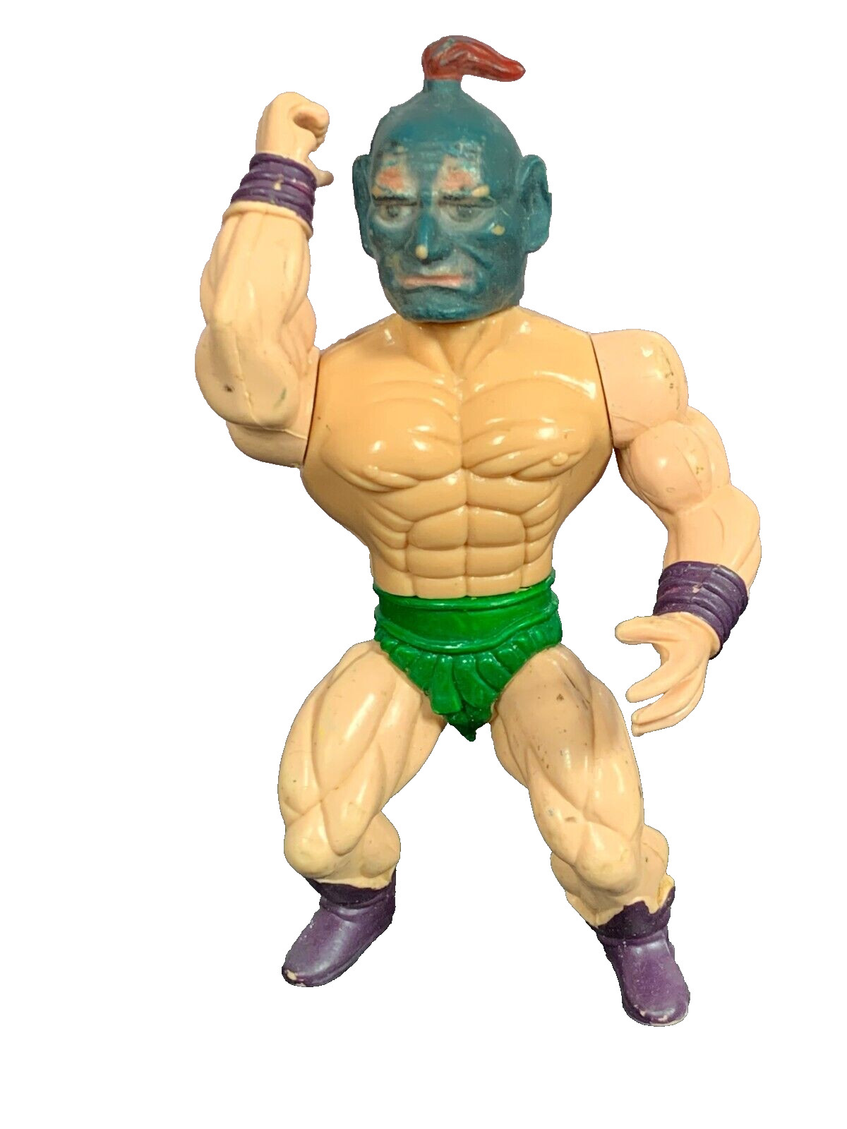 Sungold Wrestler Muscle Galaxy Fighters KO Figure Vintage MOTU