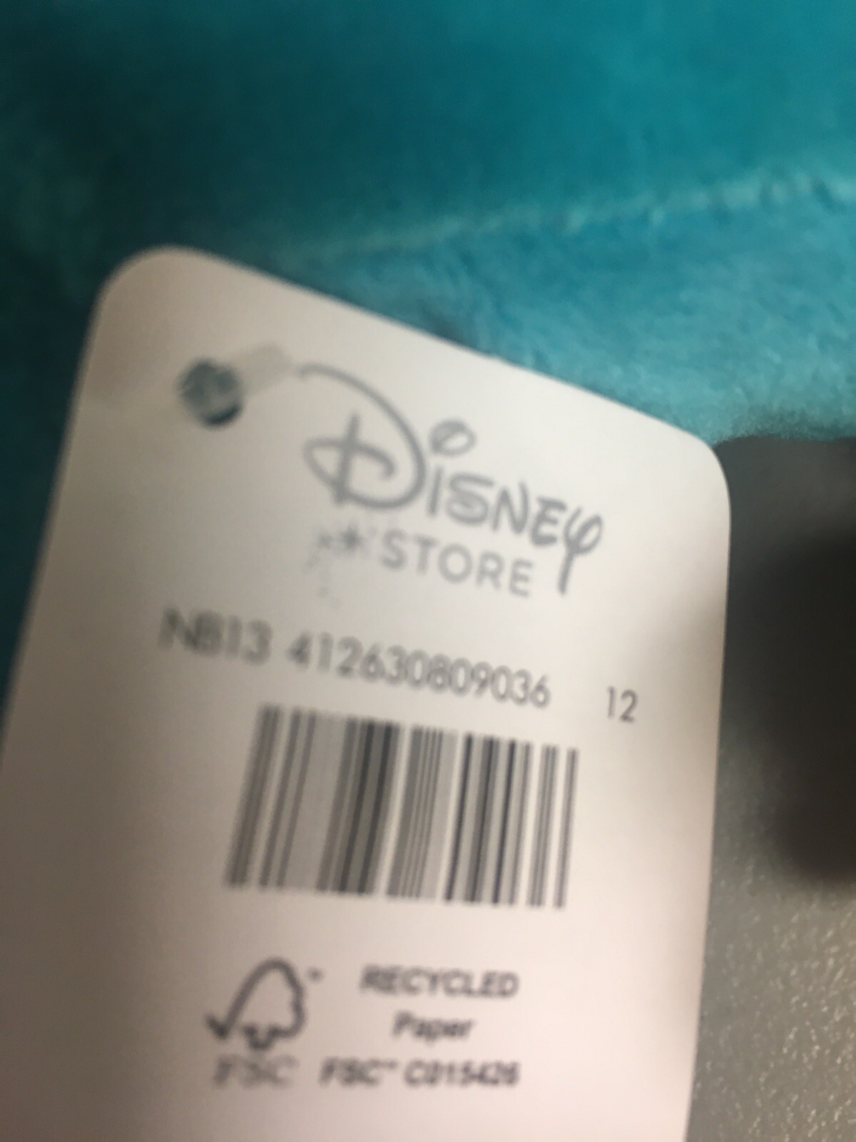 Disney 10” Perry Mini Bean Bag Plush – Phineas and Ferb – NEW with Original Tags
