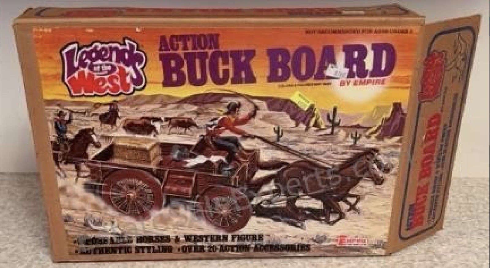 Legends Of The West Action Buck Board. Un-assembled Condition. Read Description.